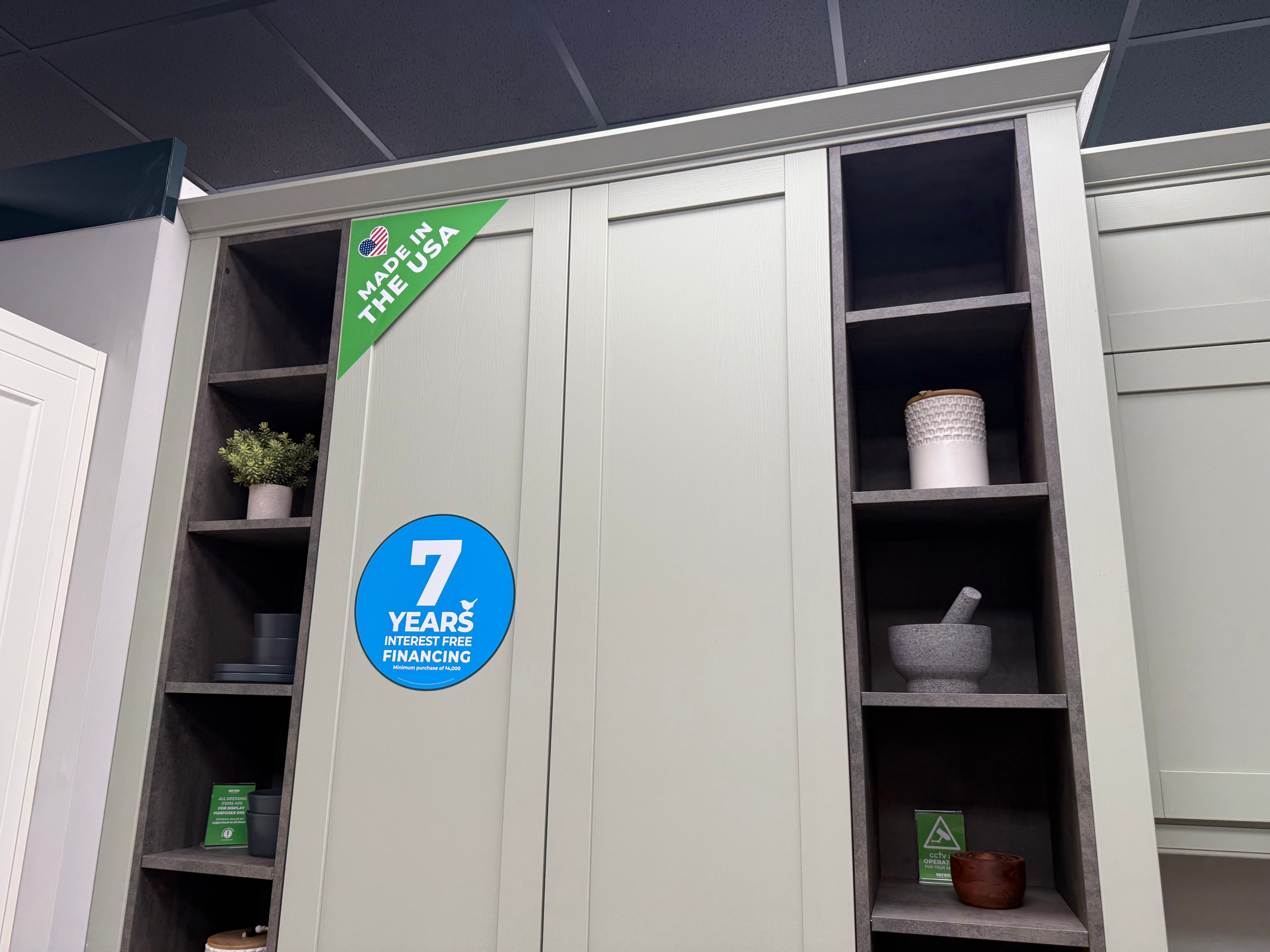 Wren Infinity Plus Shaker Forest Classic Thyme Grain Kitchen