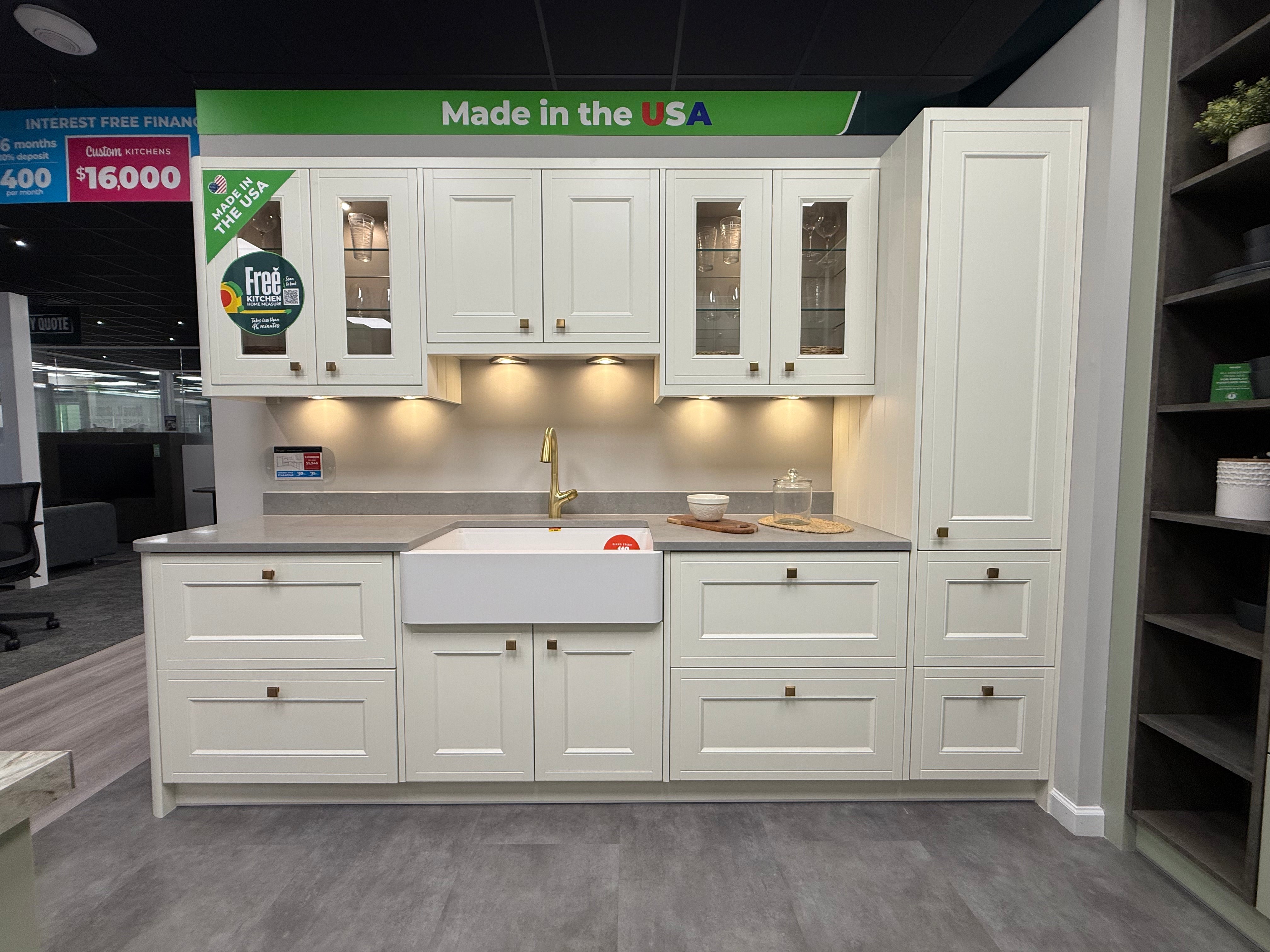 Wren Infinity Plus Country Juratek Cream Matte Pantry Wall