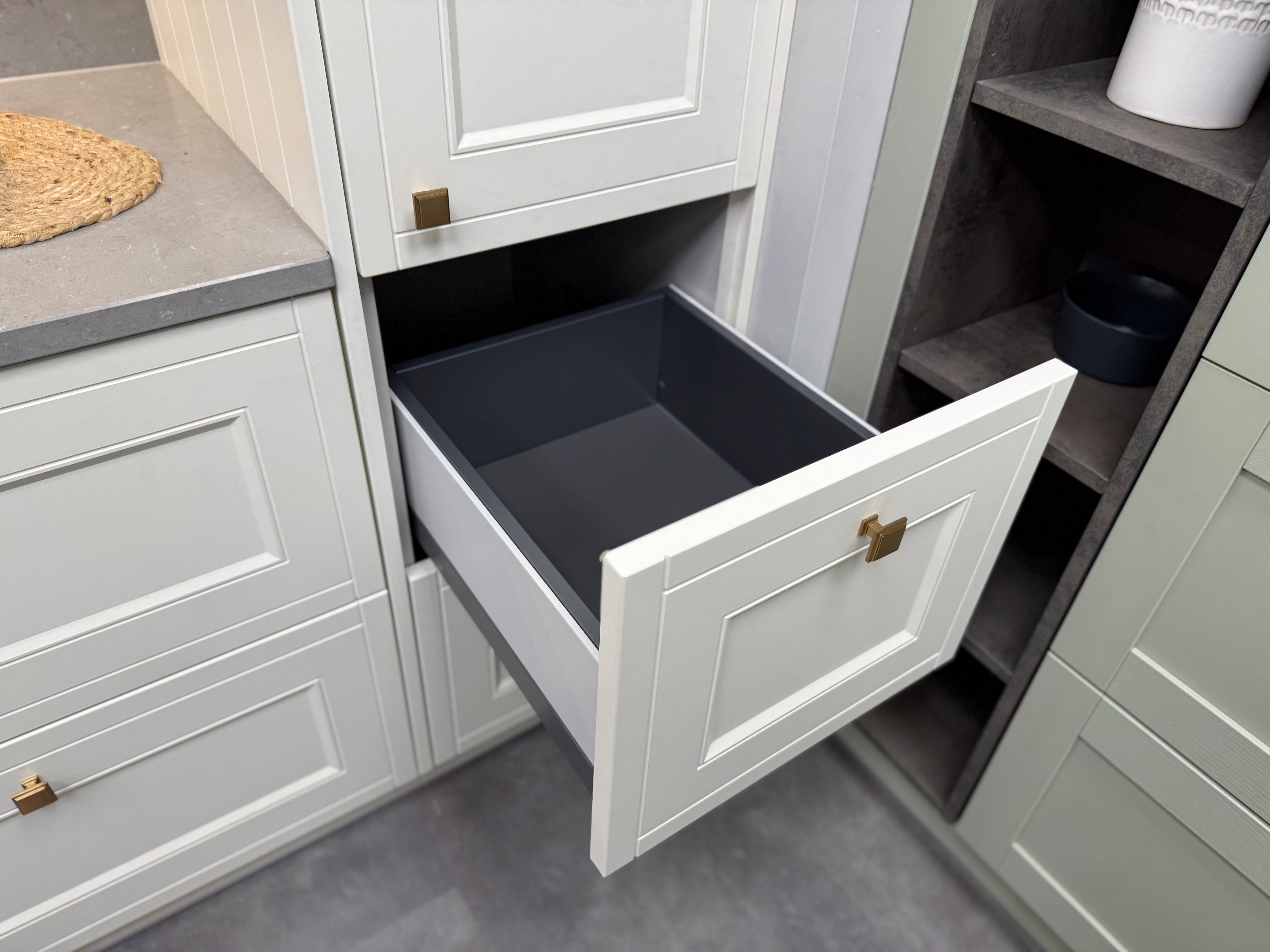 Wren Infinity Plus Country Juratek Cream Matte Pantry Wall