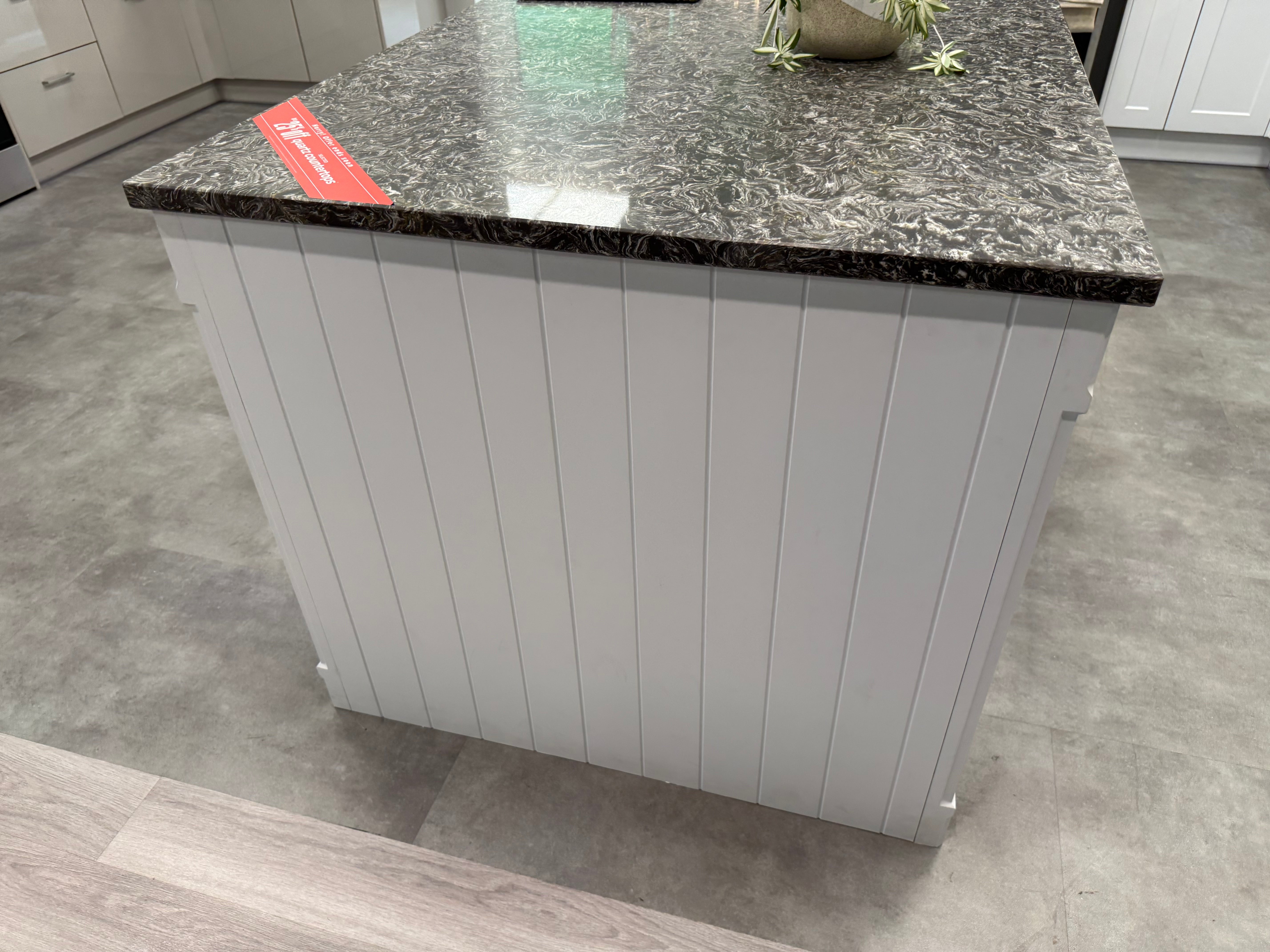 Wren Shaker Chelsea Juratek Matte Chalk White Kitchen with Island