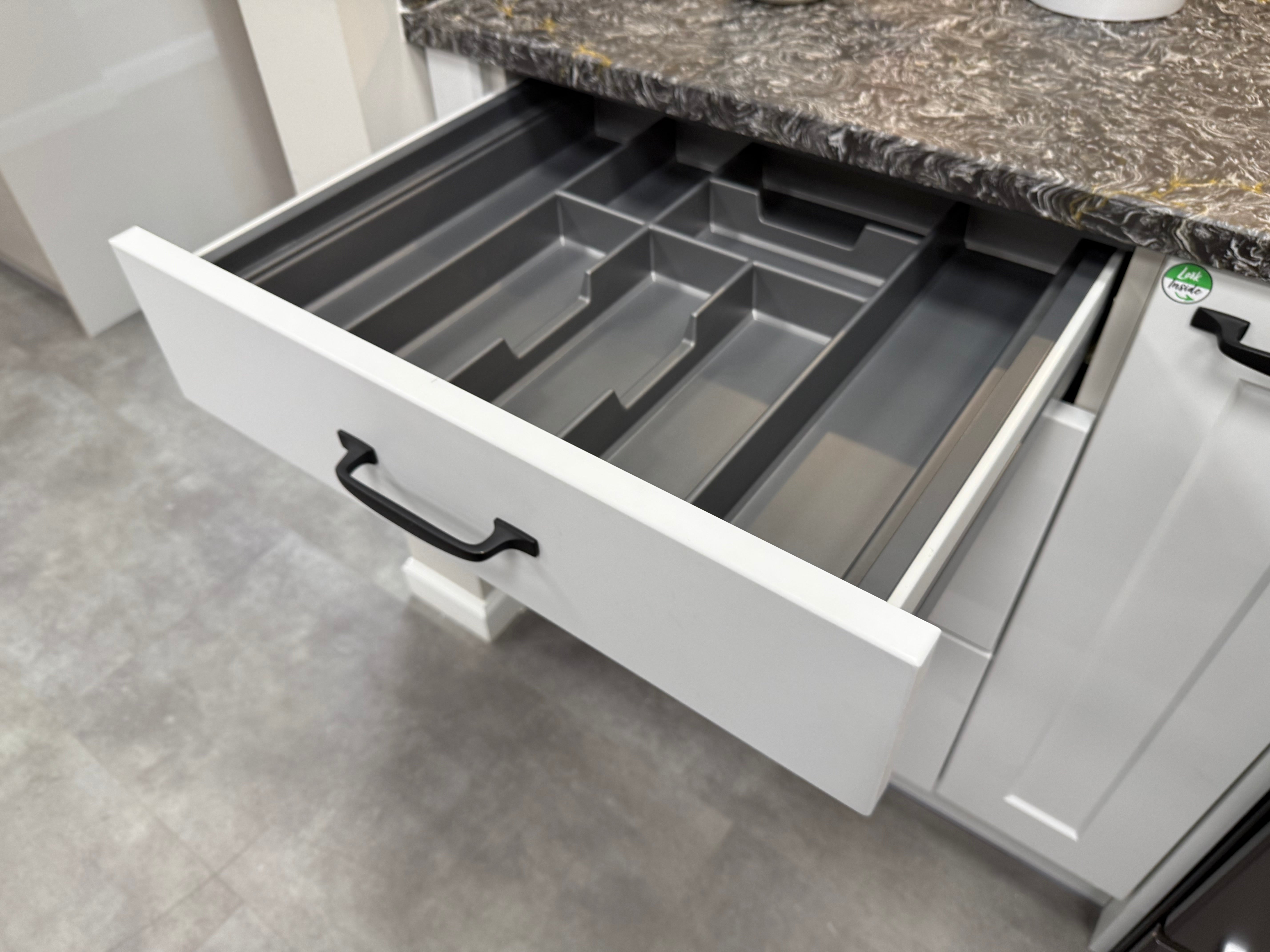 Wren Shaker Chelsea Juratek Matte Chalk White Kitchen with Island