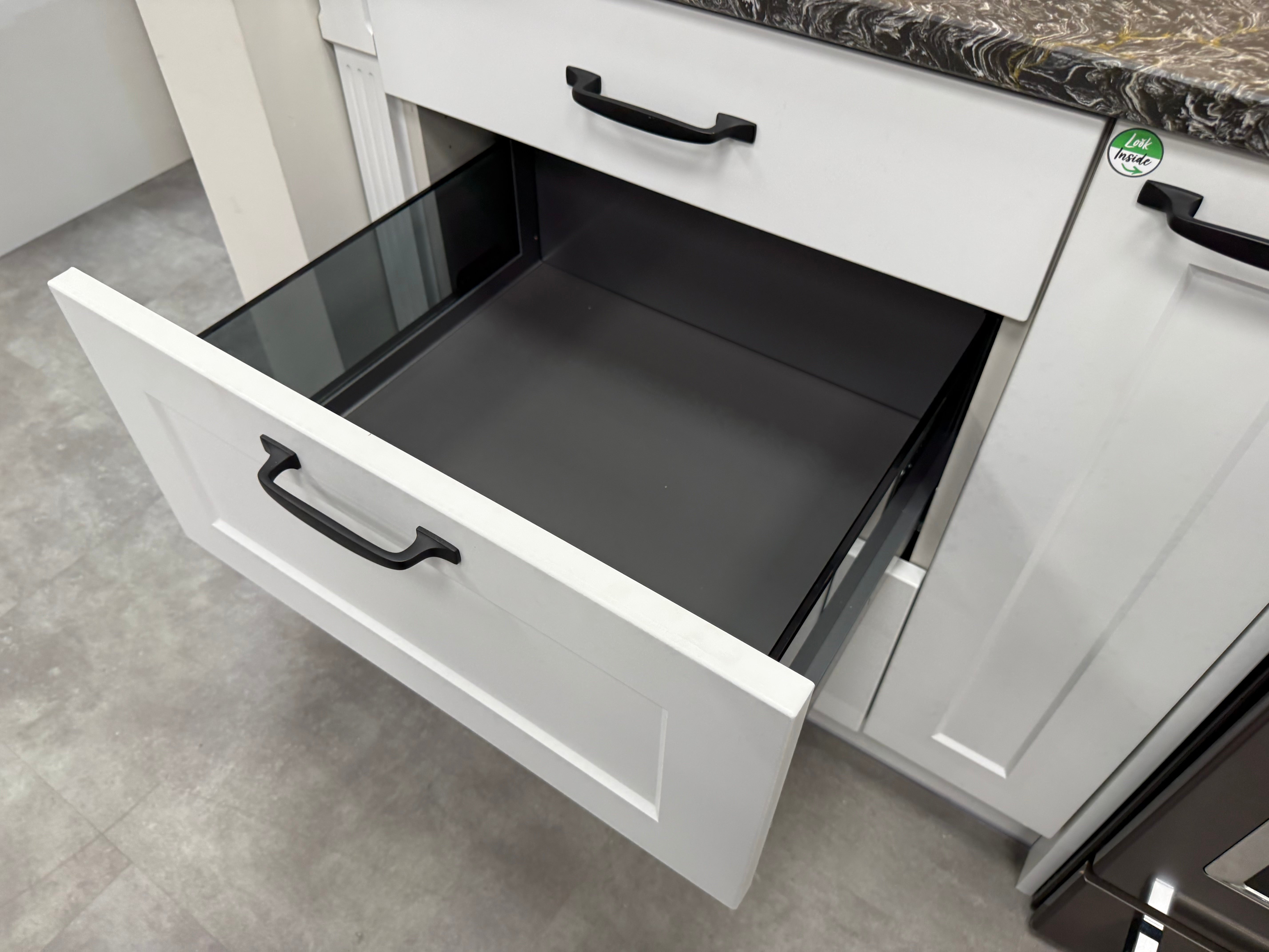 Wren Shaker Chelsea Juratek Matte Chalk White Kitchen with Island