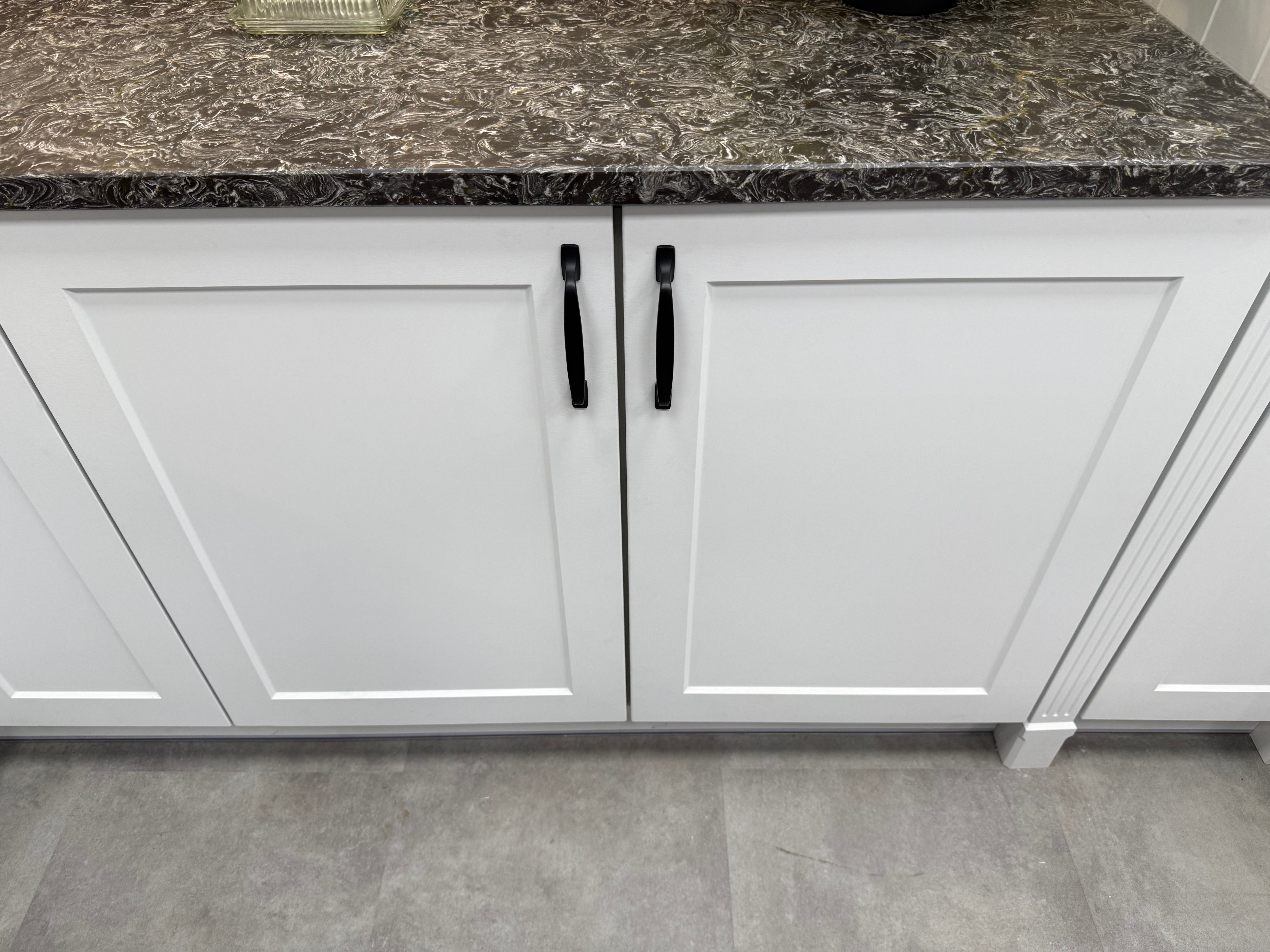 Wren Shaker Chelsea Juratek Matte Chalk White Kitchen with Island