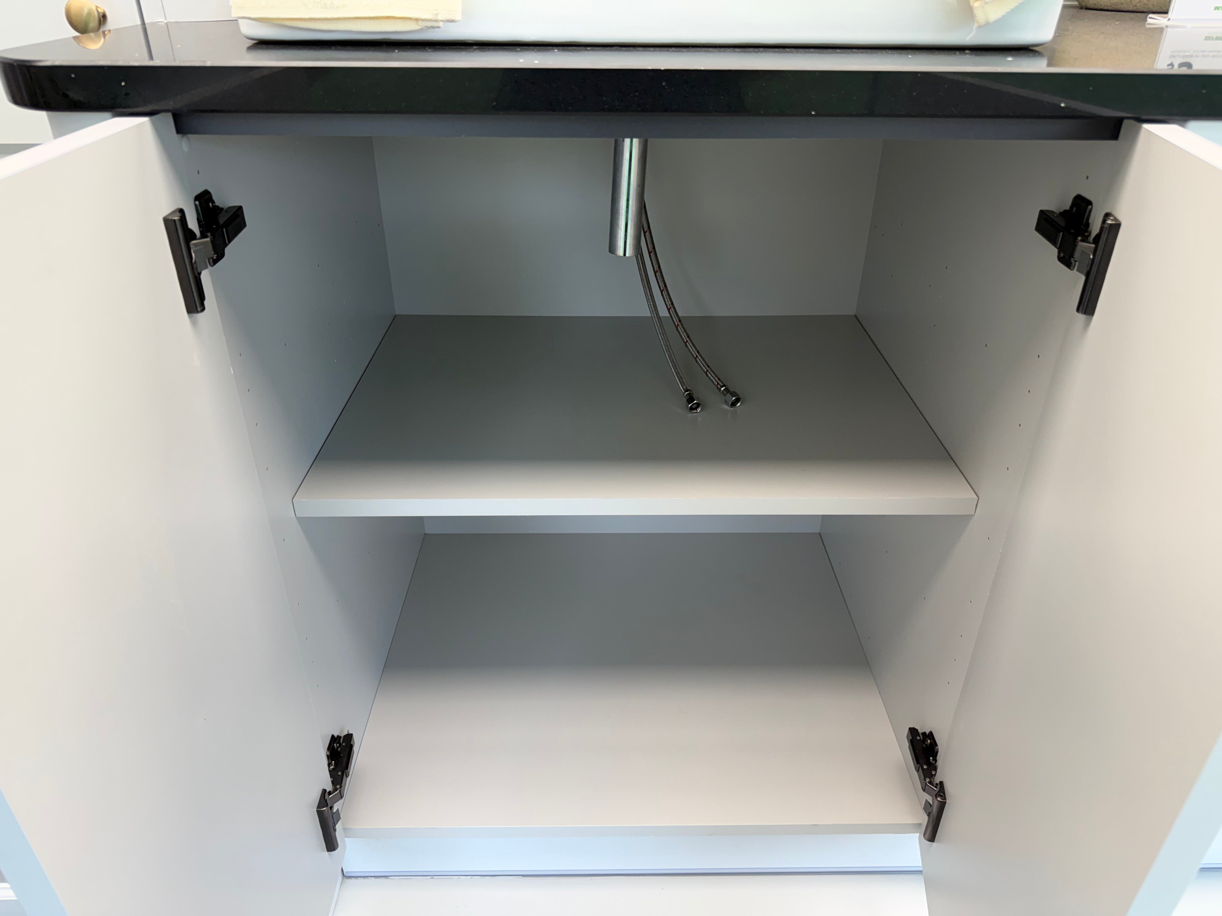 Wren Shaker Off White Built-In Double Vanity