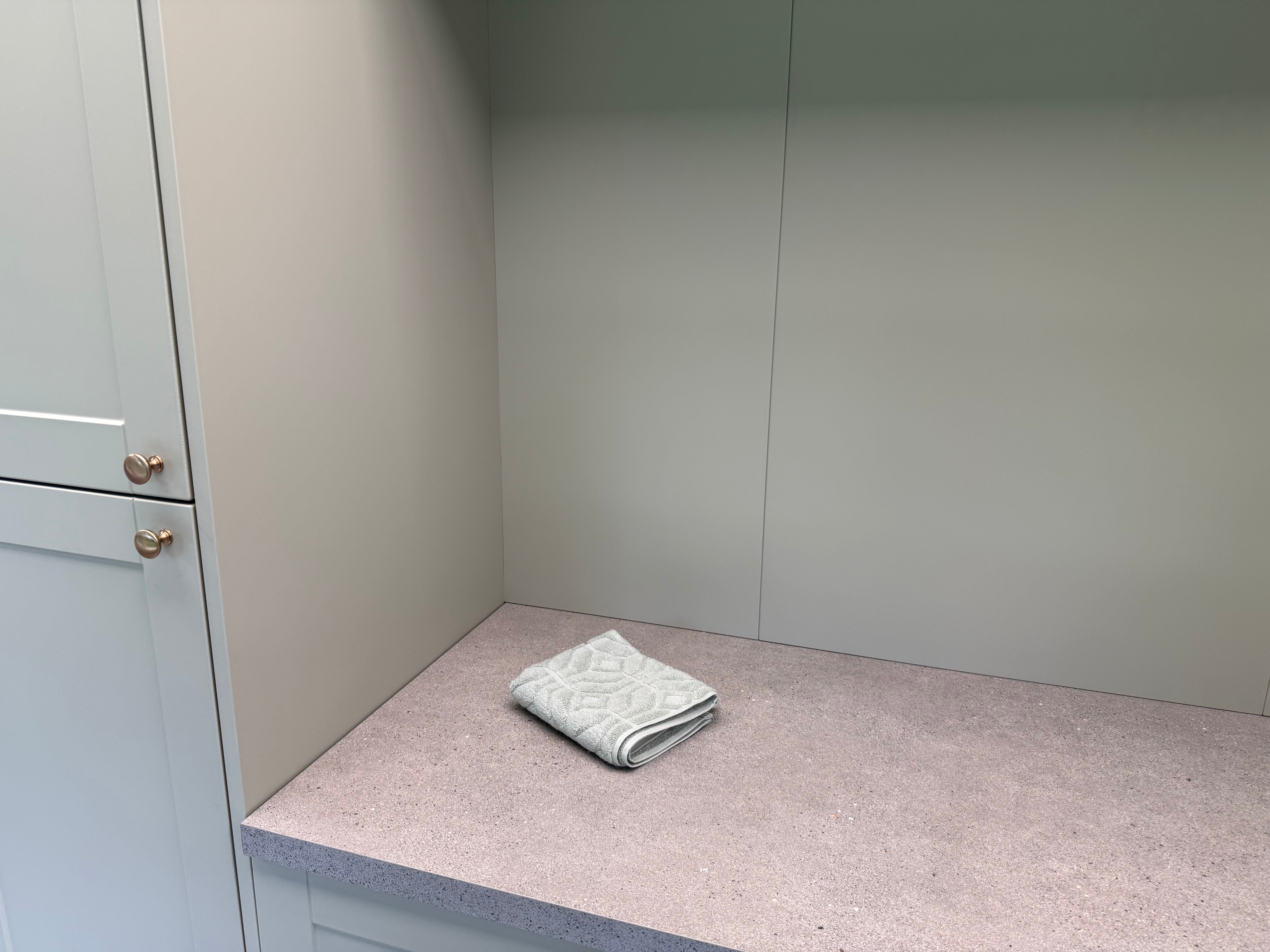 Wren Shaker Light Green Mudroom