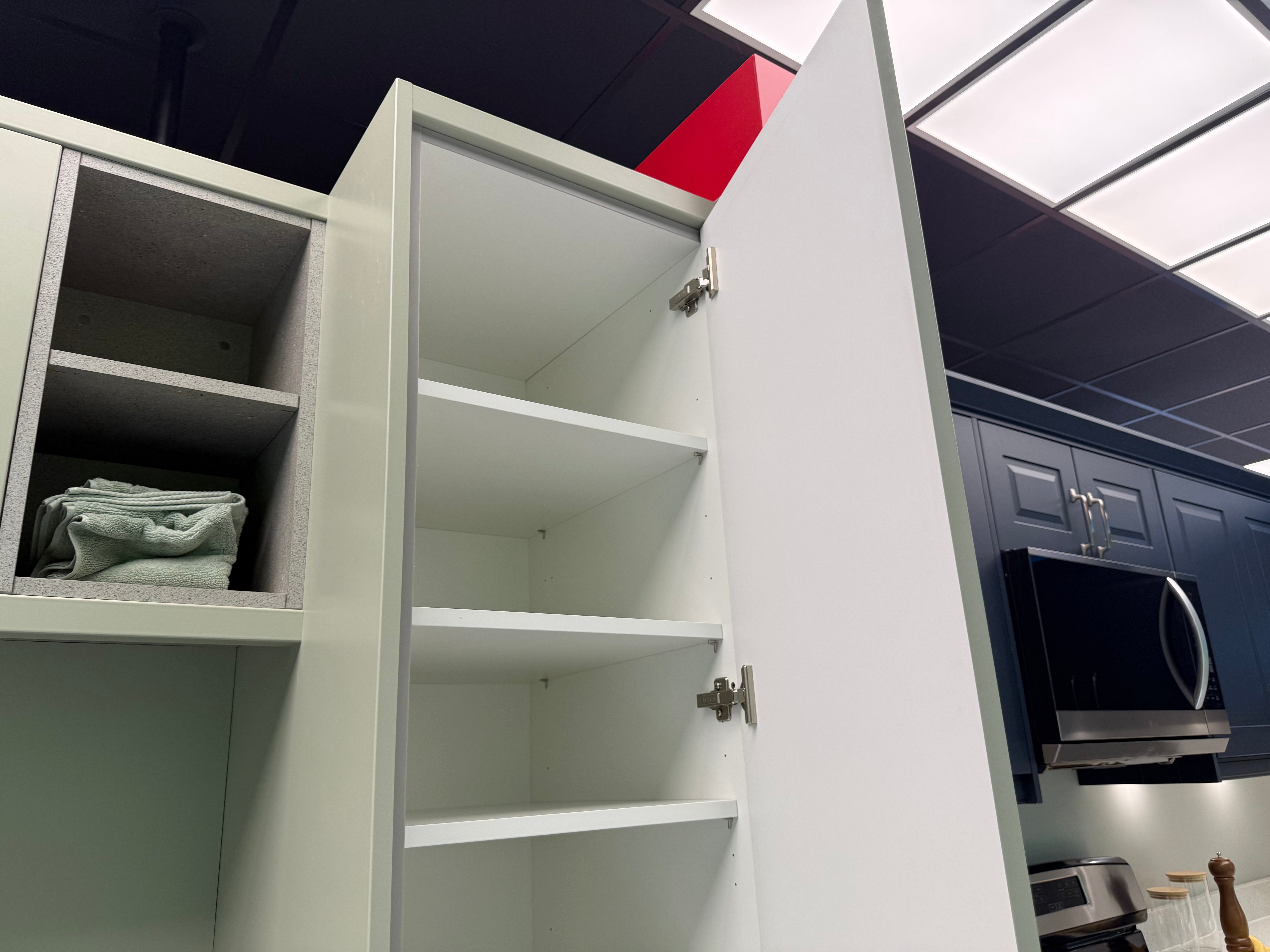 Wren Shaker Light Green Mudroom