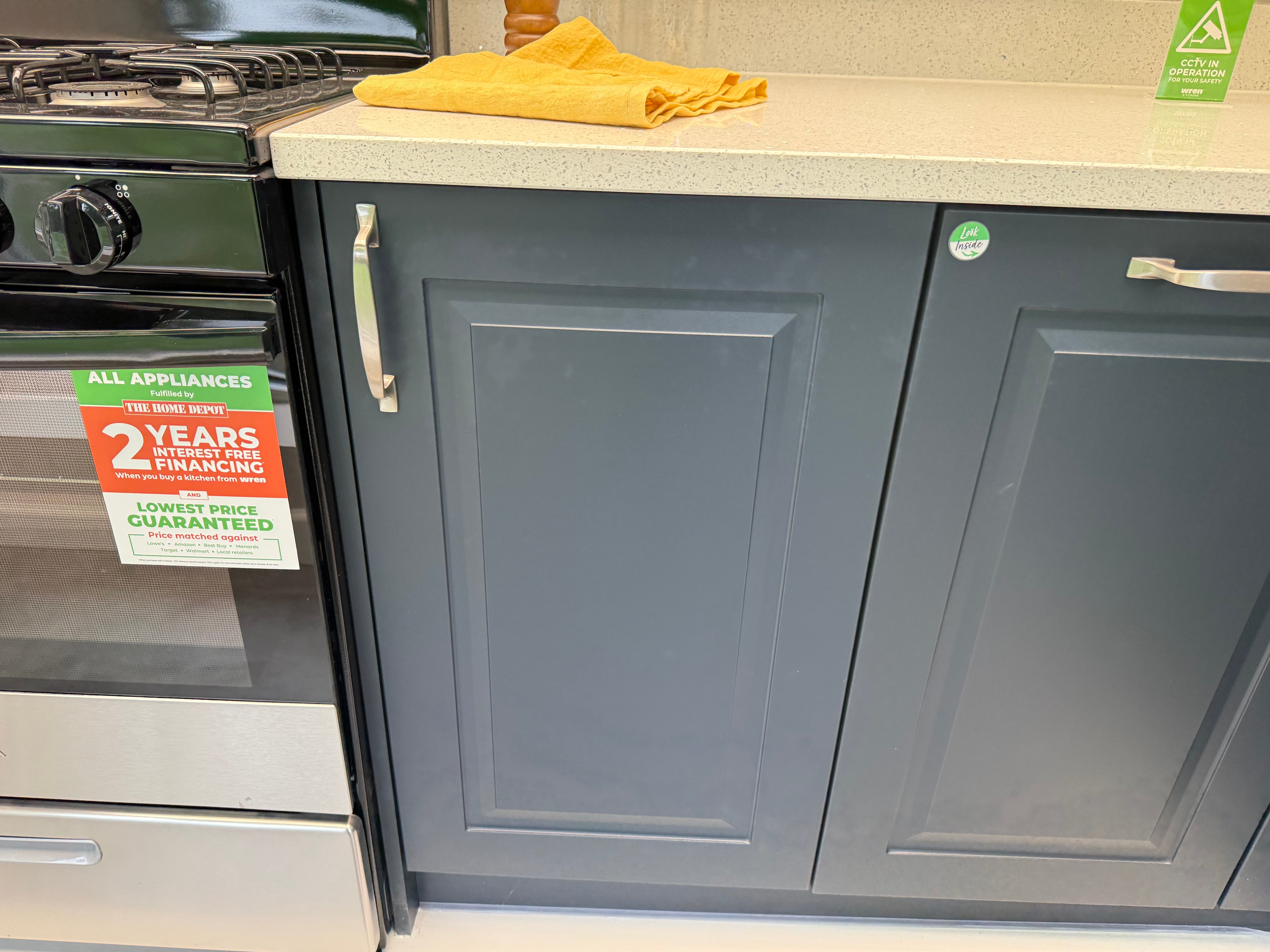 Wren Infinity Architect Navy Blue Matte Kitchen
