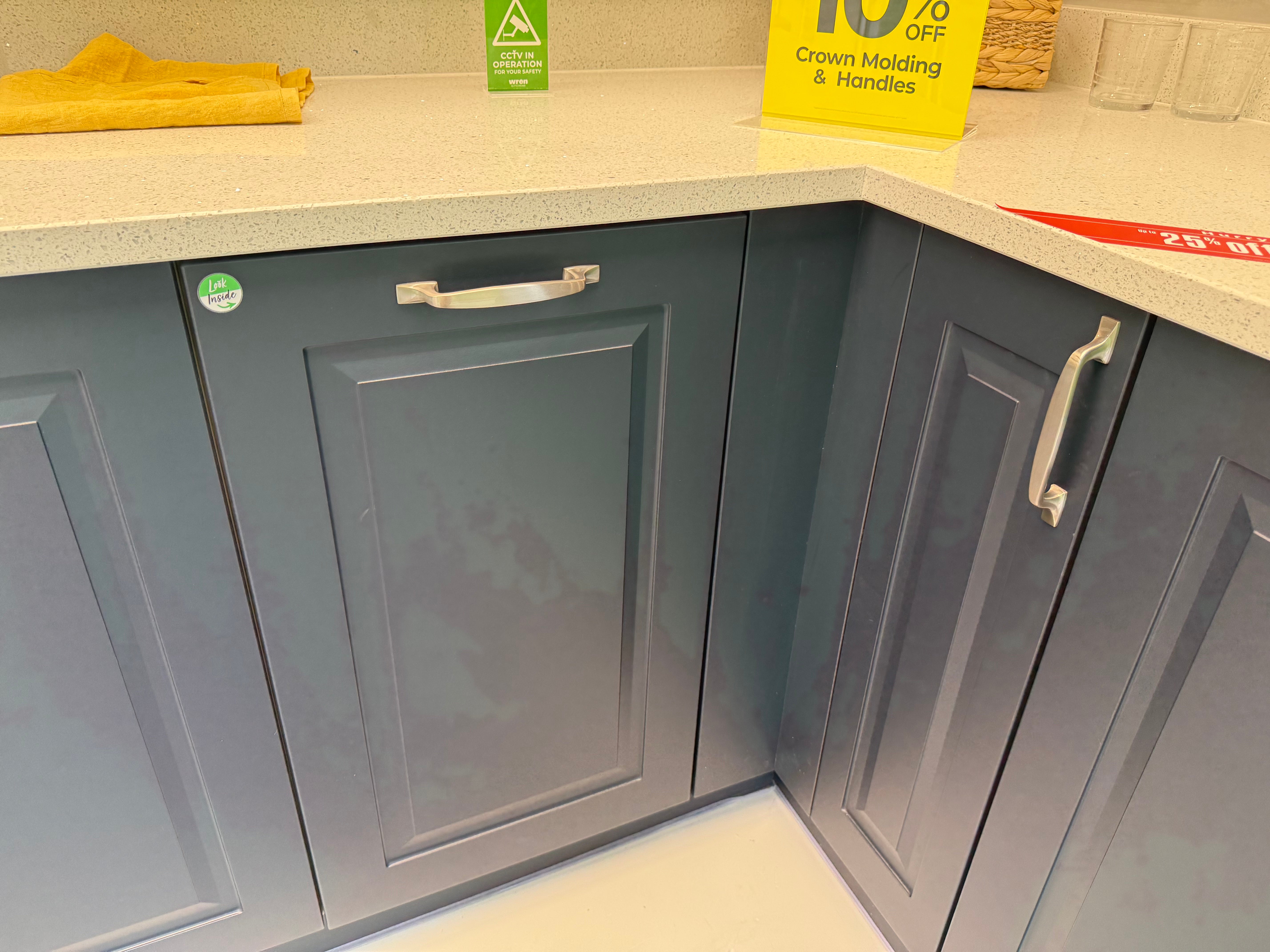 Wren Infinity Architect Navy Blue Matte Kitchen
