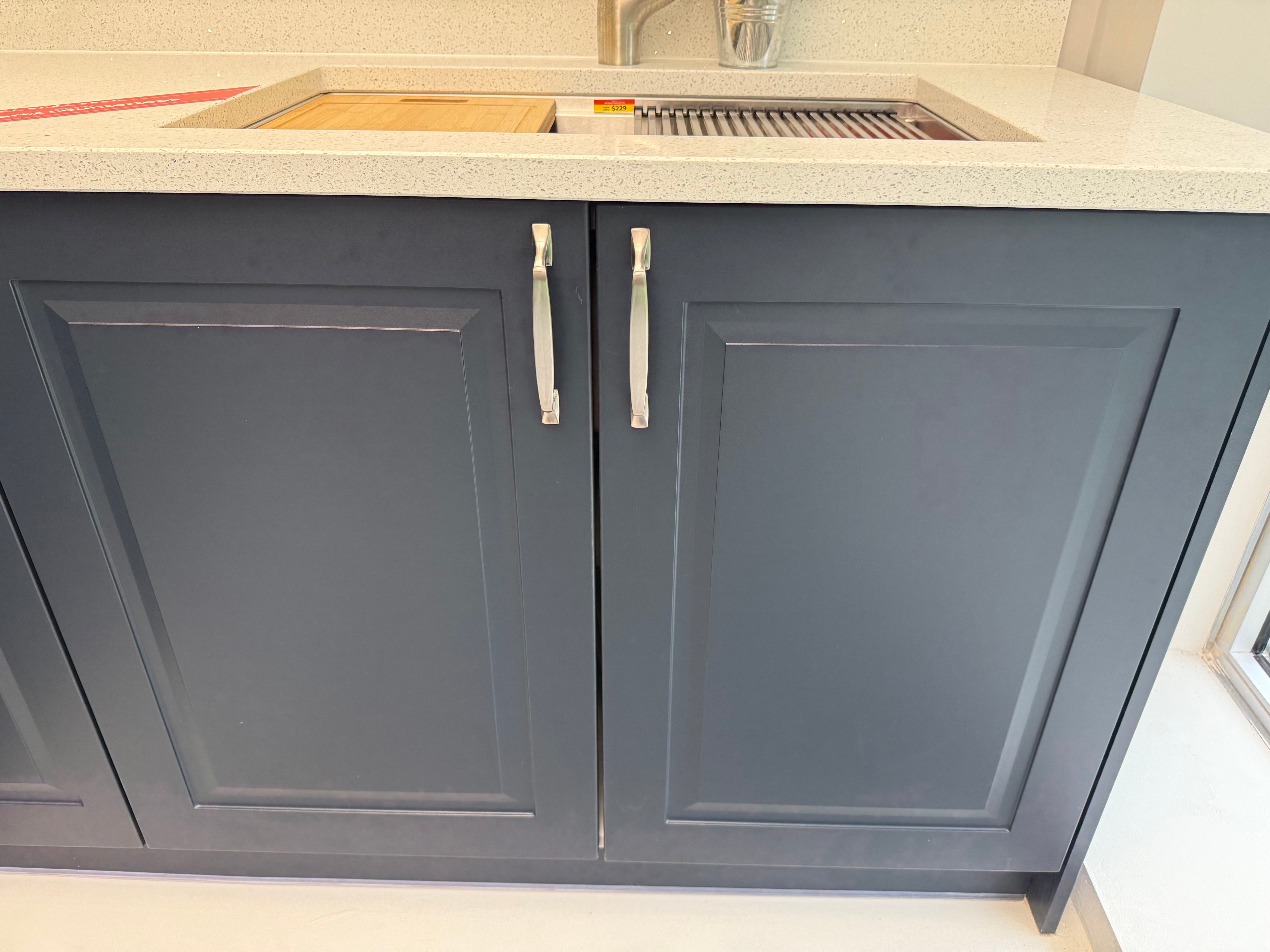 Wren Infinity Architect Navy Blue Matte Kitchen