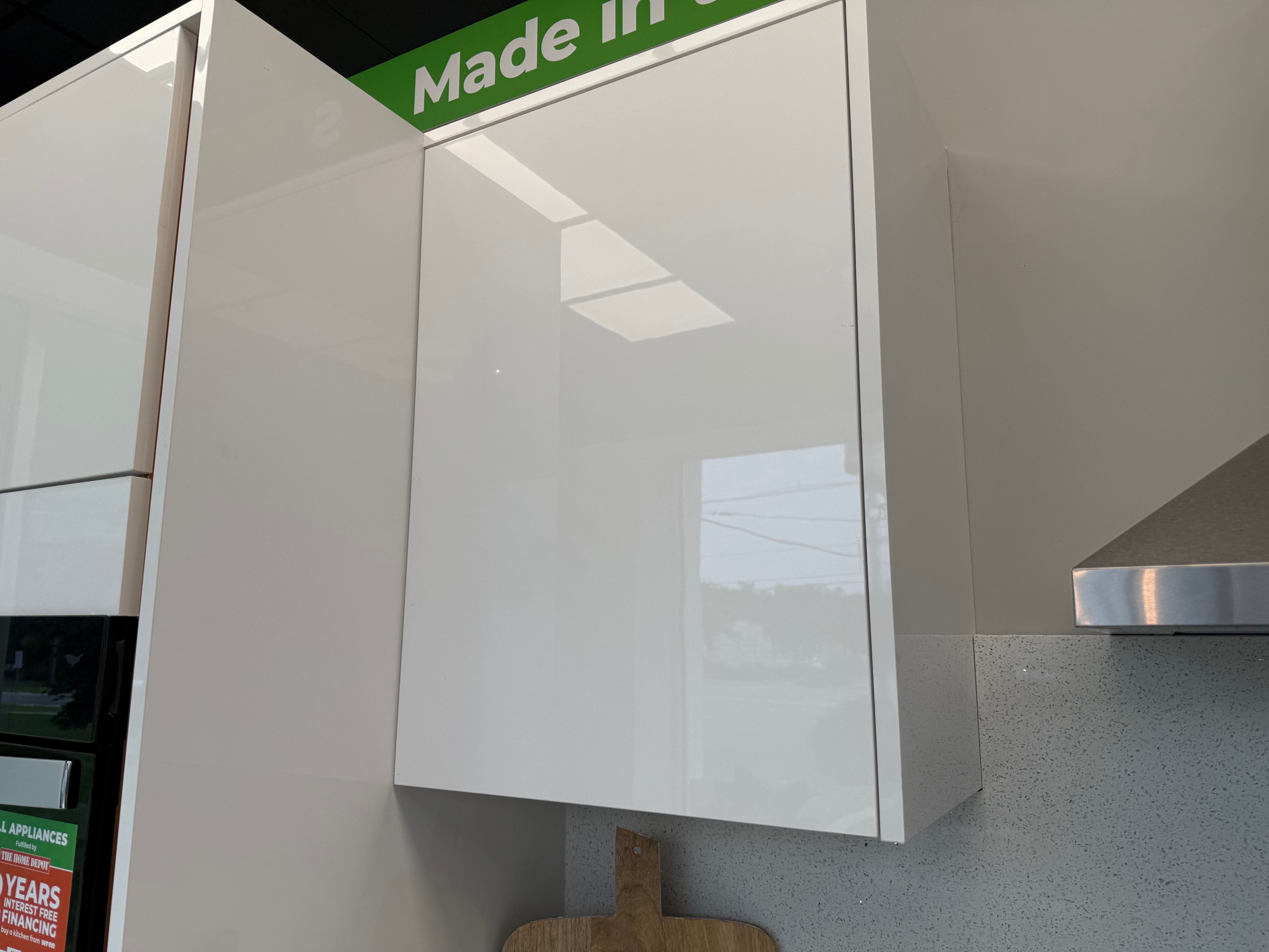 Wren Infinity Plus Milano Ultra Bianco Gloss Kitchen with Island