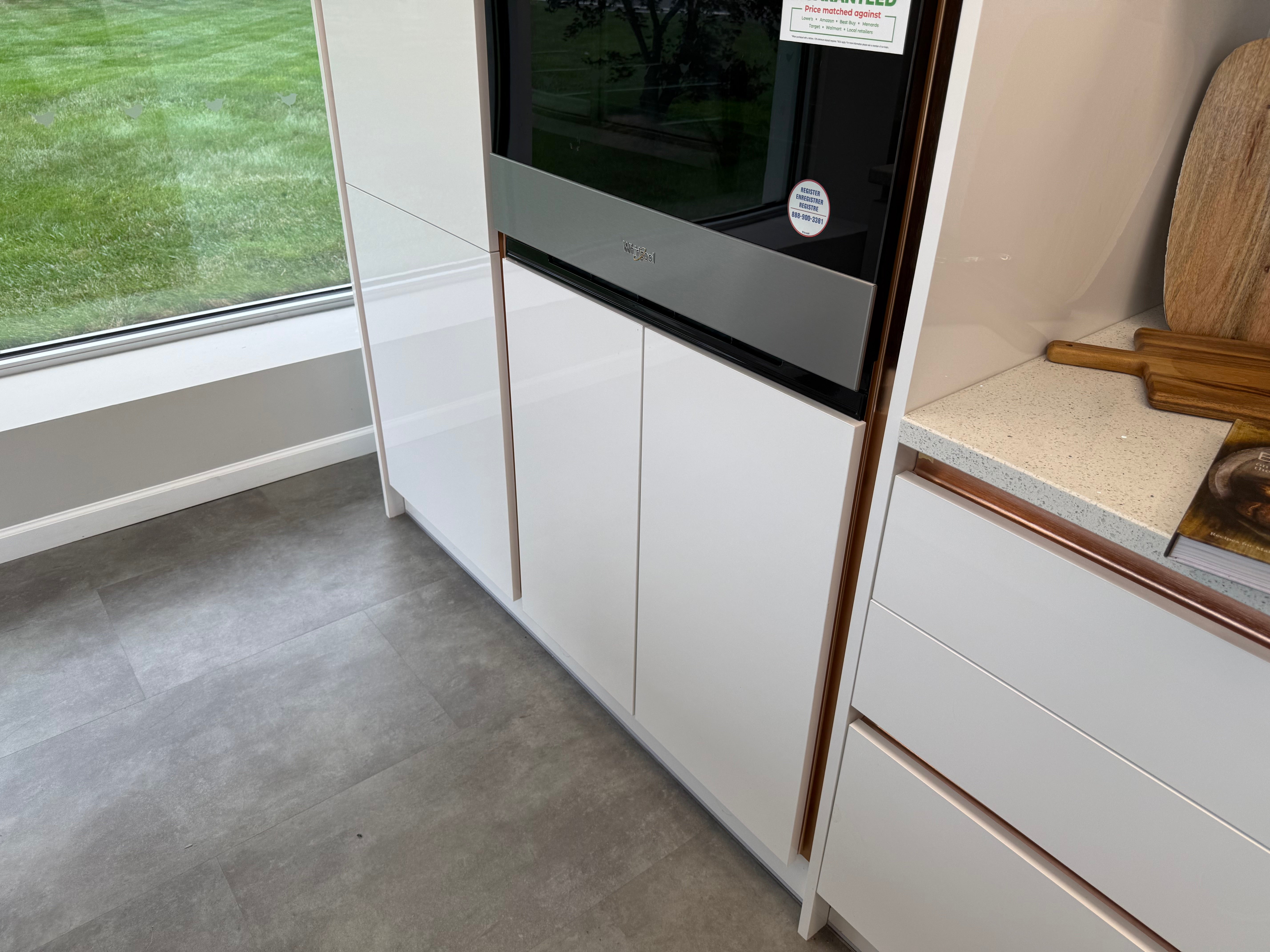 Wren Infinity Plus Milano Ultra Bianco Gloss Kitchen with Island