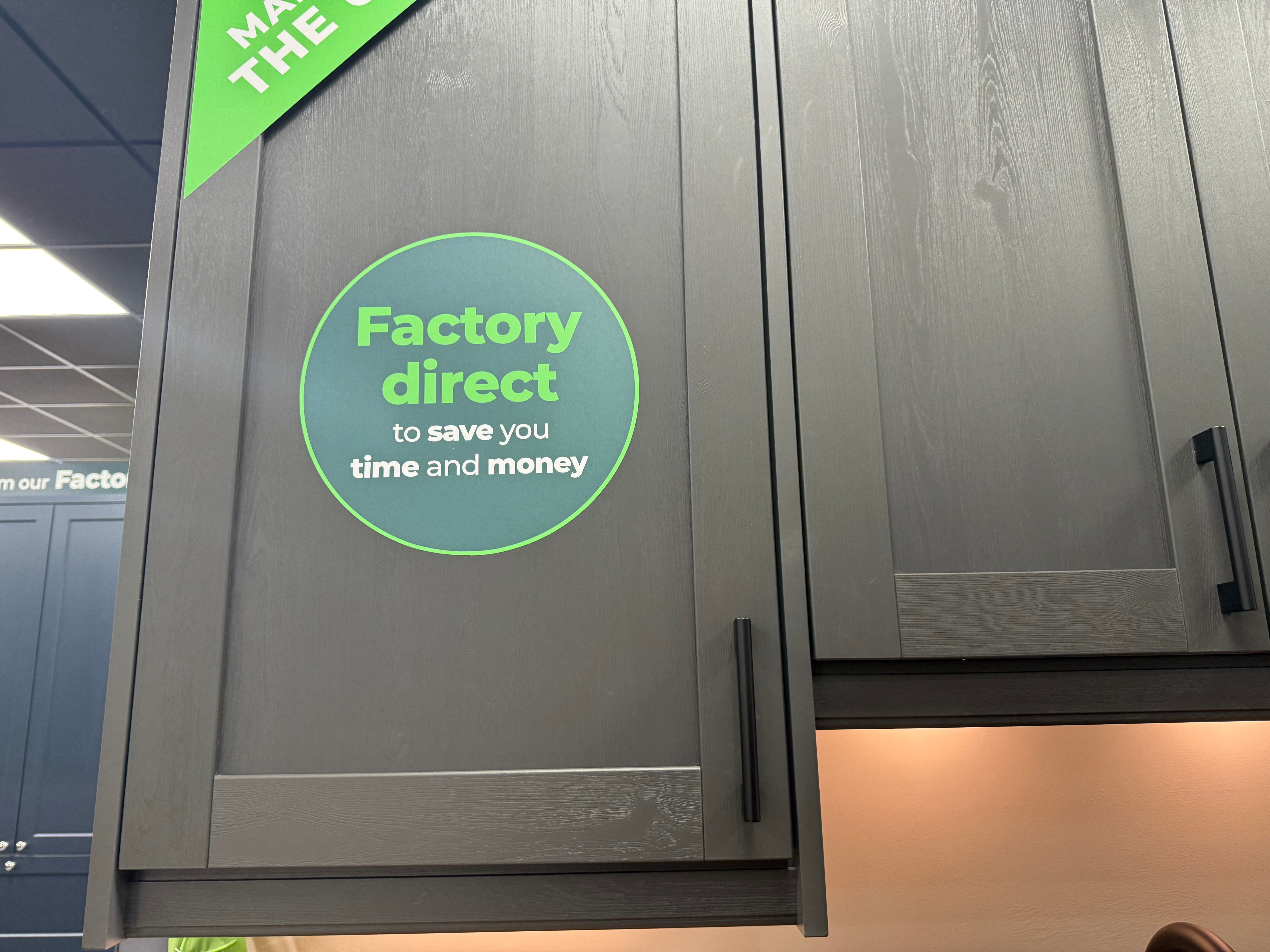 Wren Shaker Forest Classic Alchemy Grain Kitchen with Island