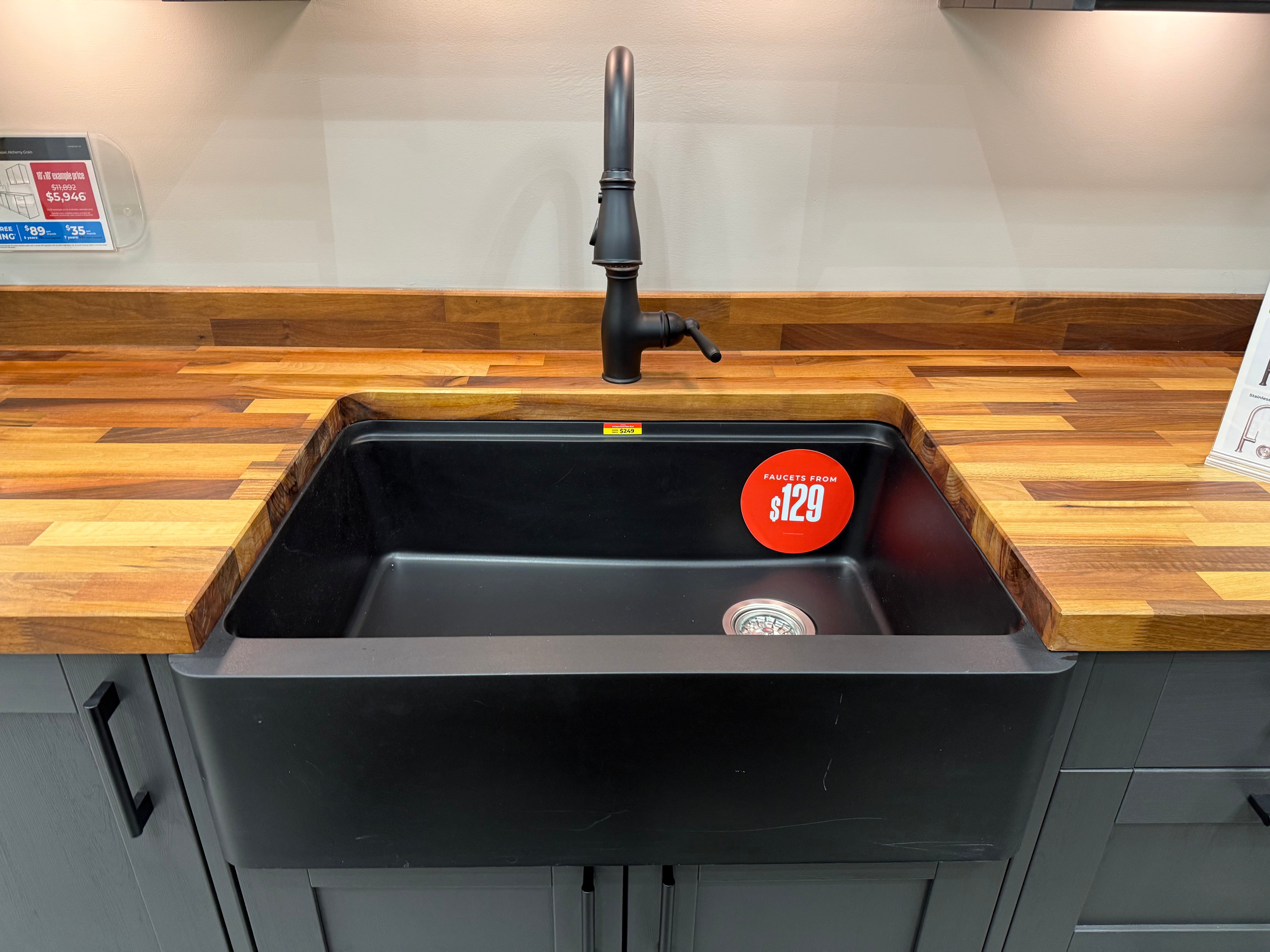Wren Shaker Forest Classic Alchemy Grain Kitchen with Island