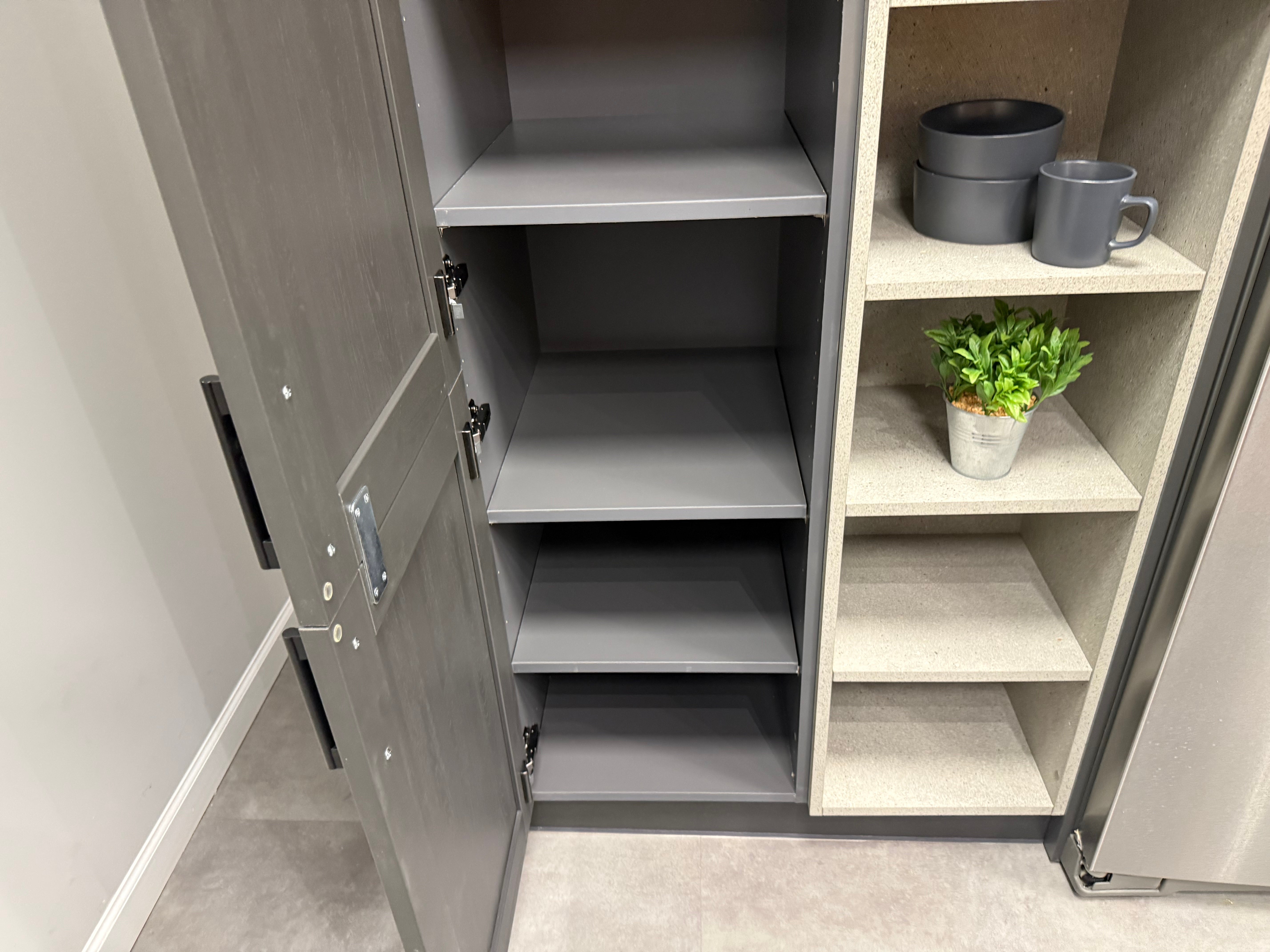 Wren Shaker Forest Classic Alchemy Grain Kitchen with Island