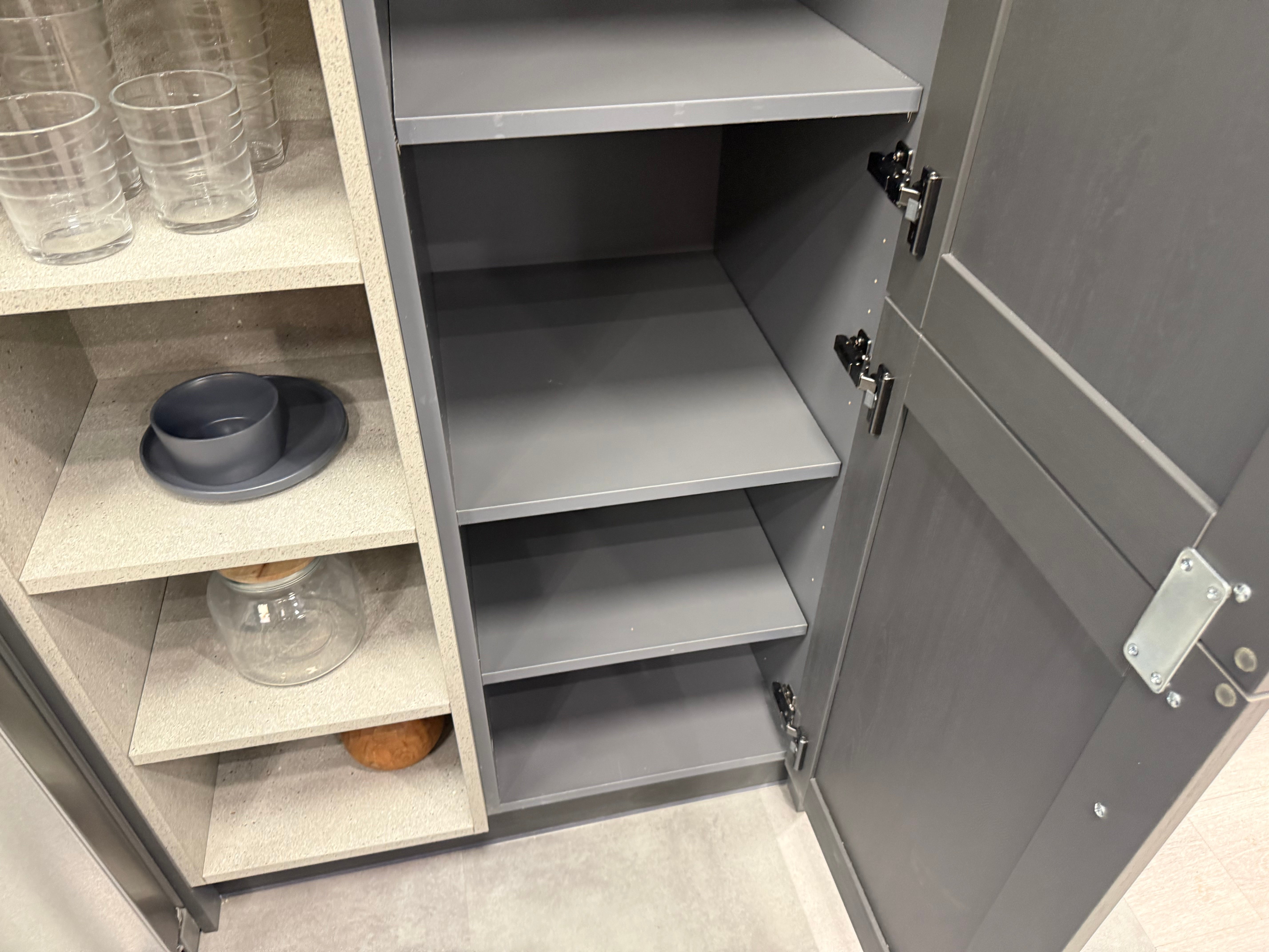 Wren Shaker Forest Classic Alchemy Grain Kitchen with Island