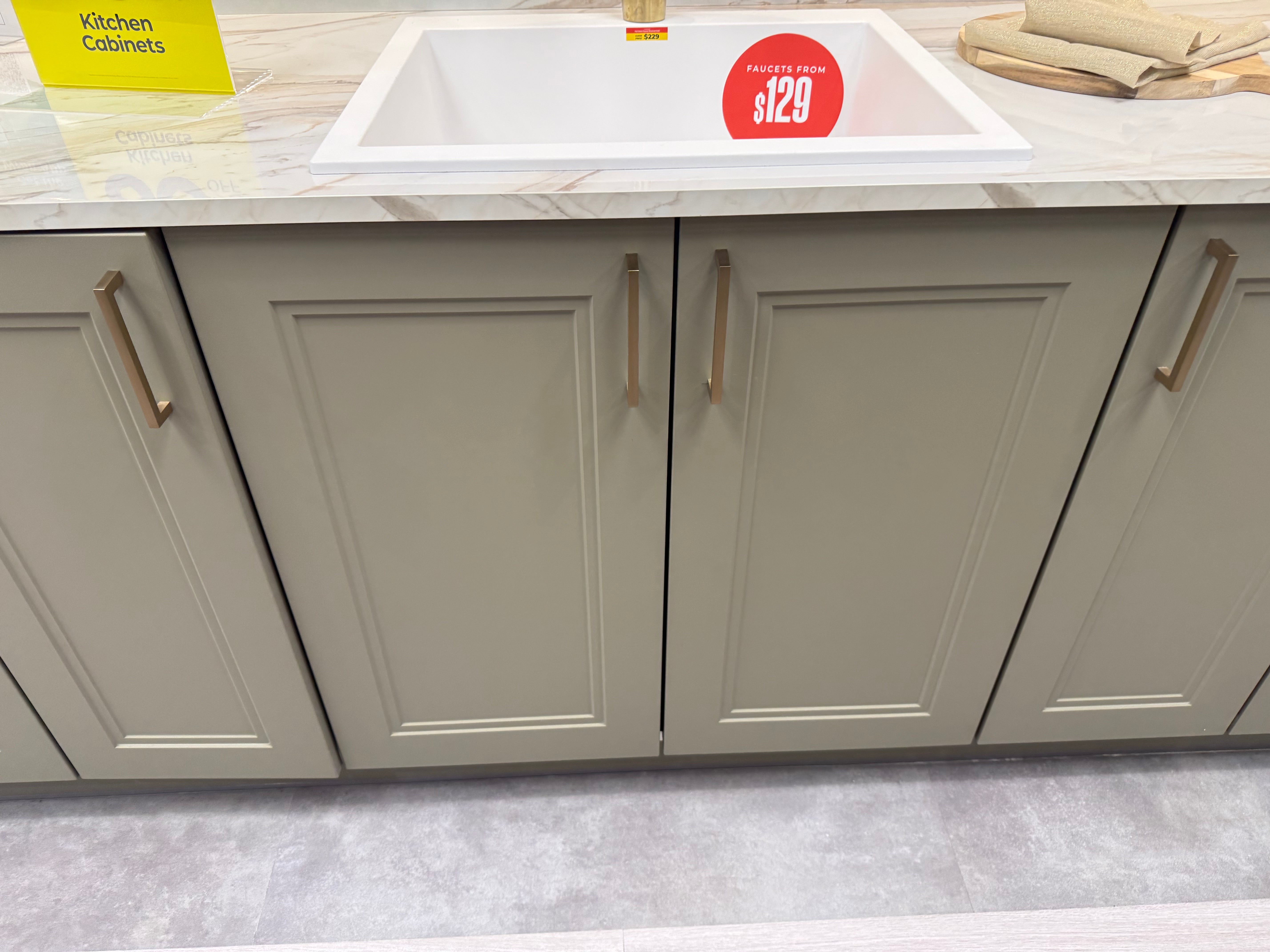 Wren Shaker Denver Juratek Matte Olive Green Kitchen