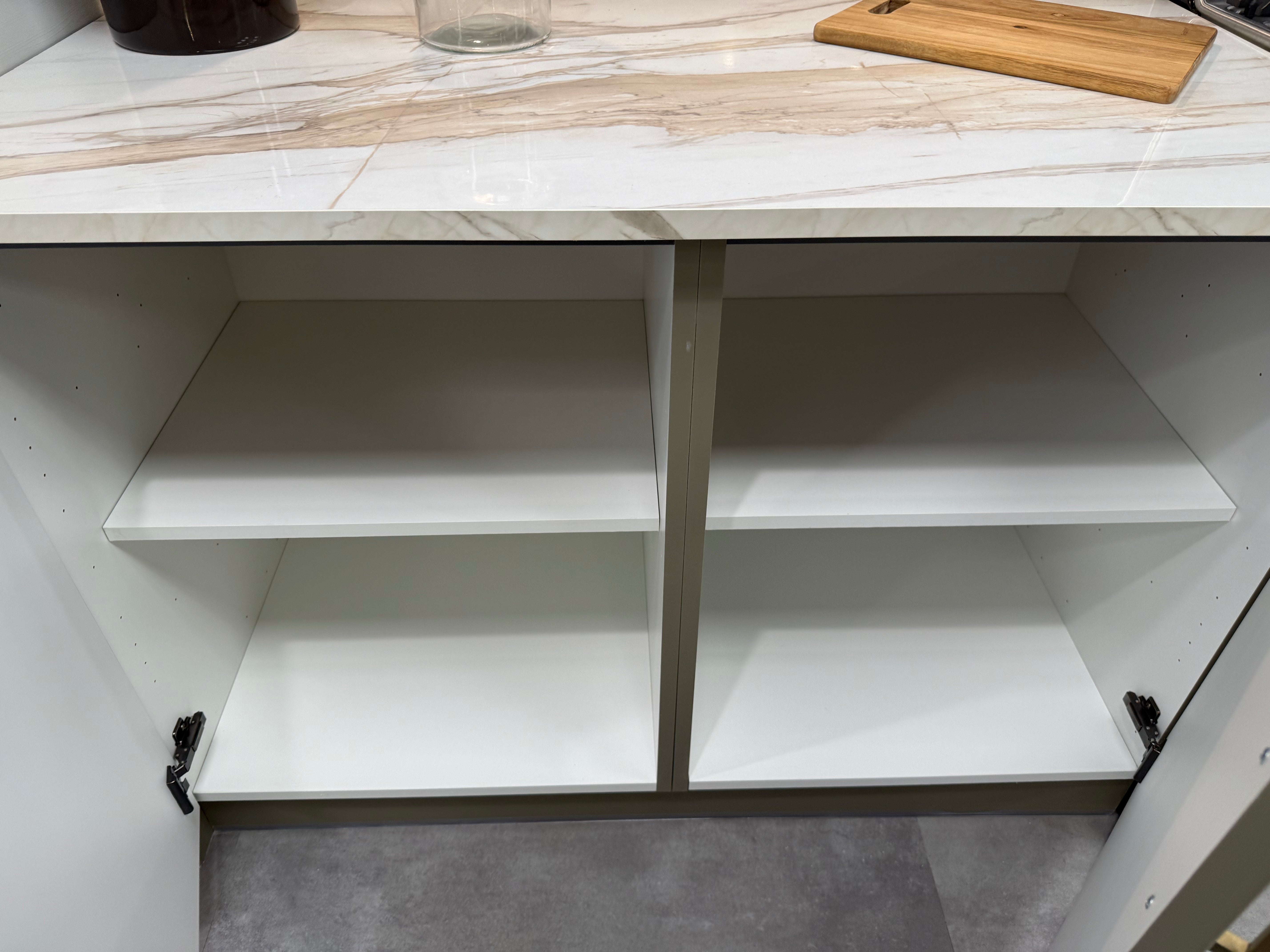 Wren Shaker Denver Juratek Matte Olive Green Kitchen
