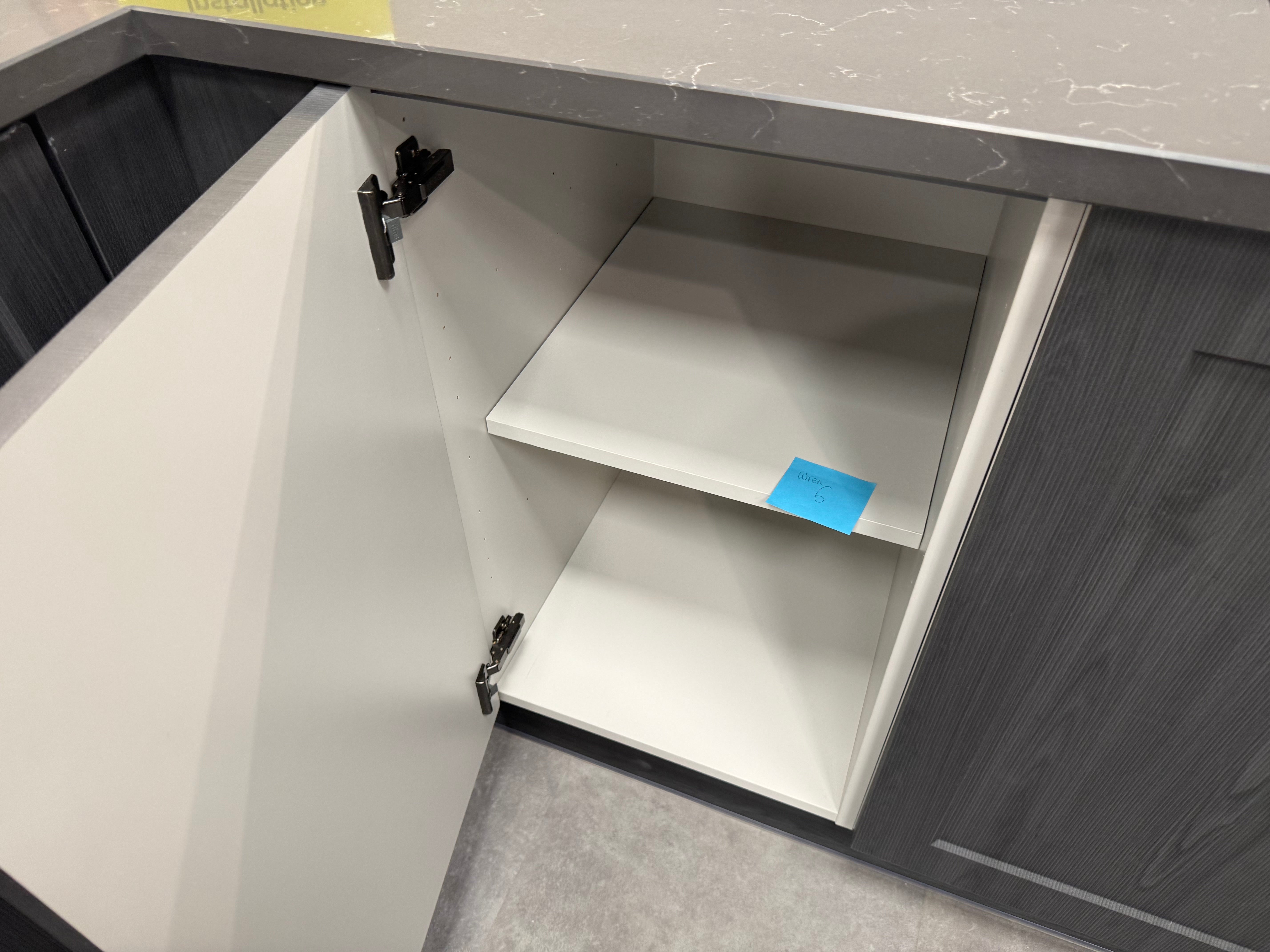 Wren Shaker Chelsea Pencil & Pebble Gray Grain Kitchen