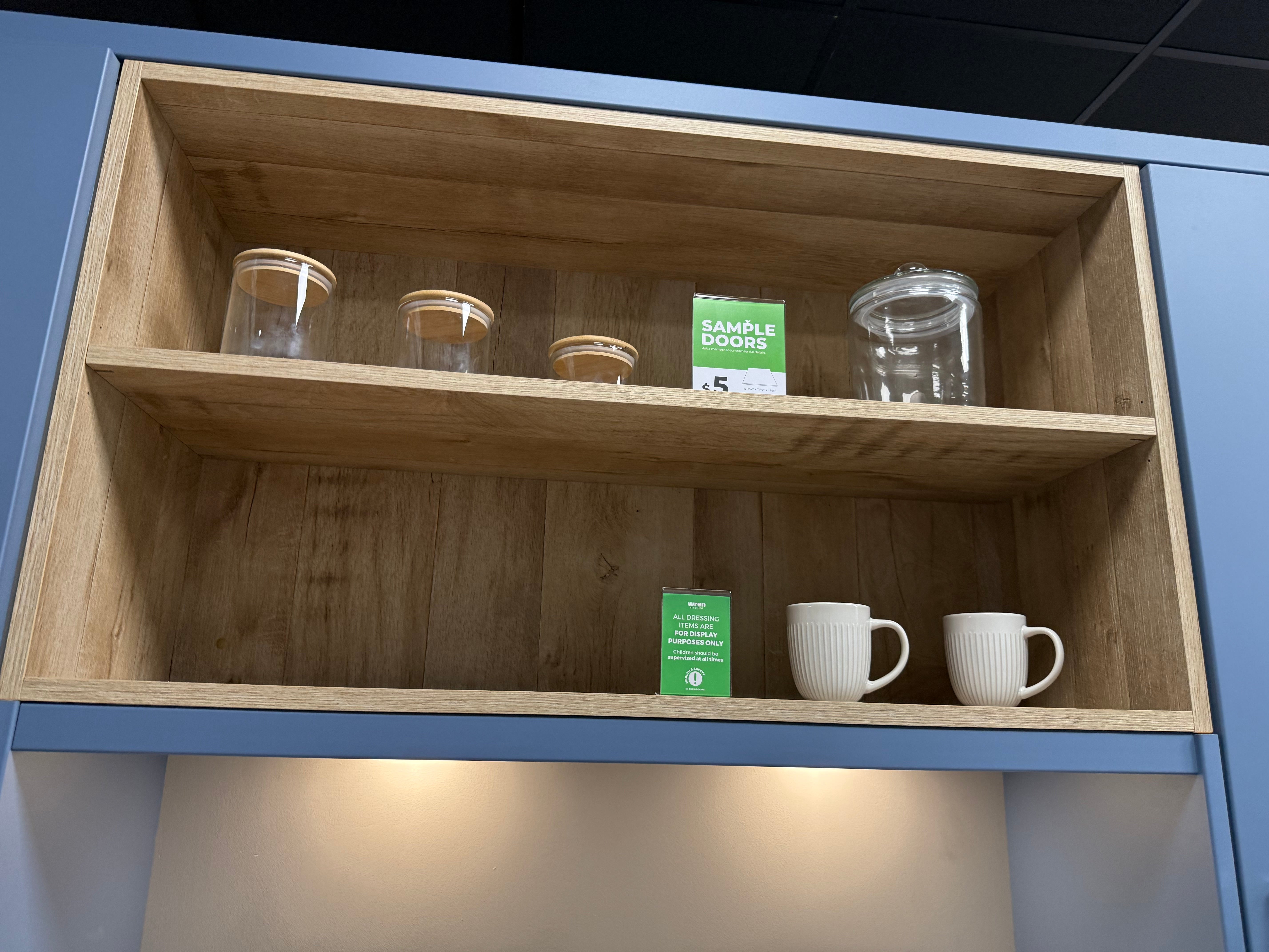 Wren Contour Juratek Matte Smoke Blue Kitchen