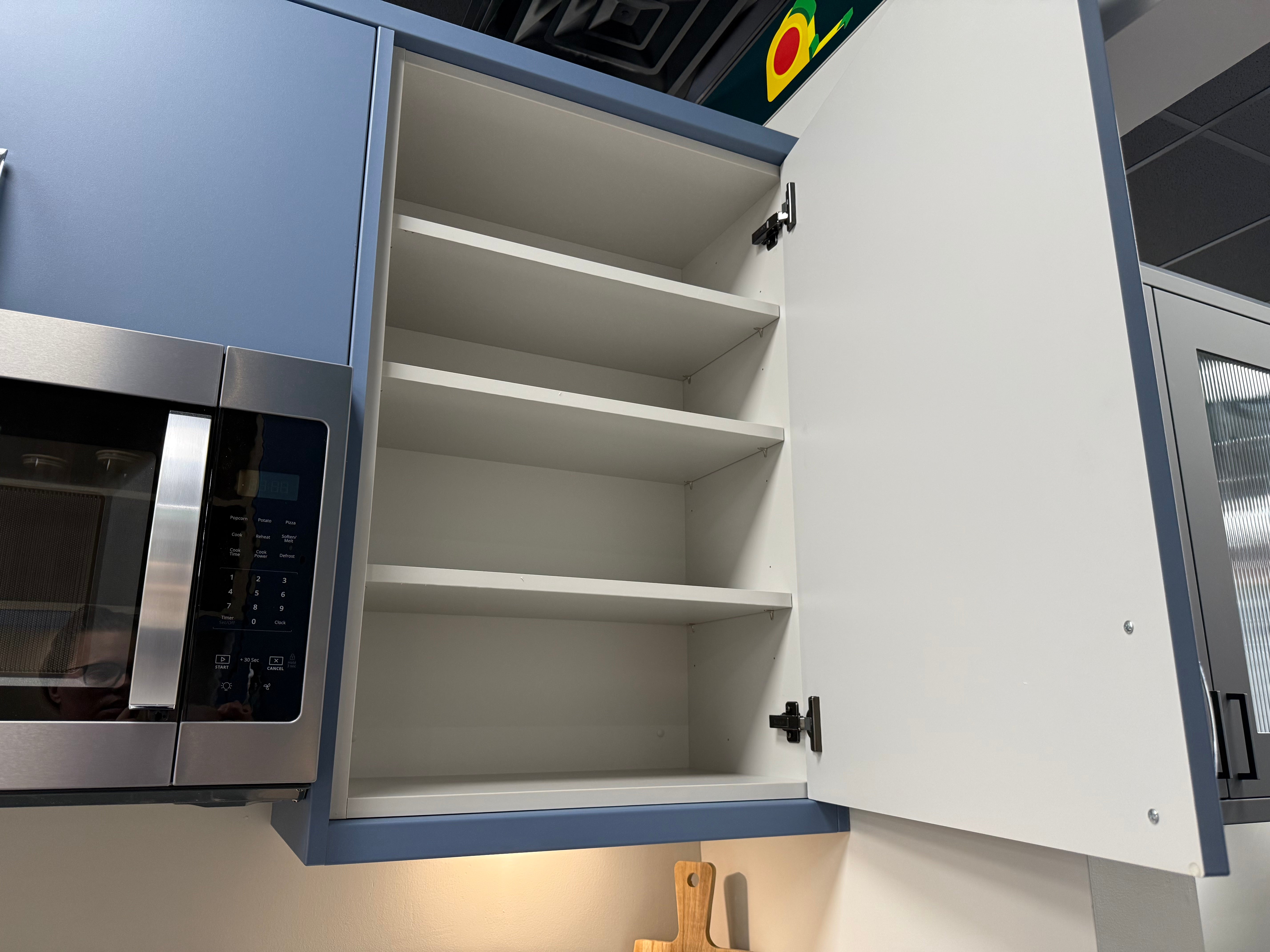 Wren Contour Juratek Matte Smoke Blue Kitchen
