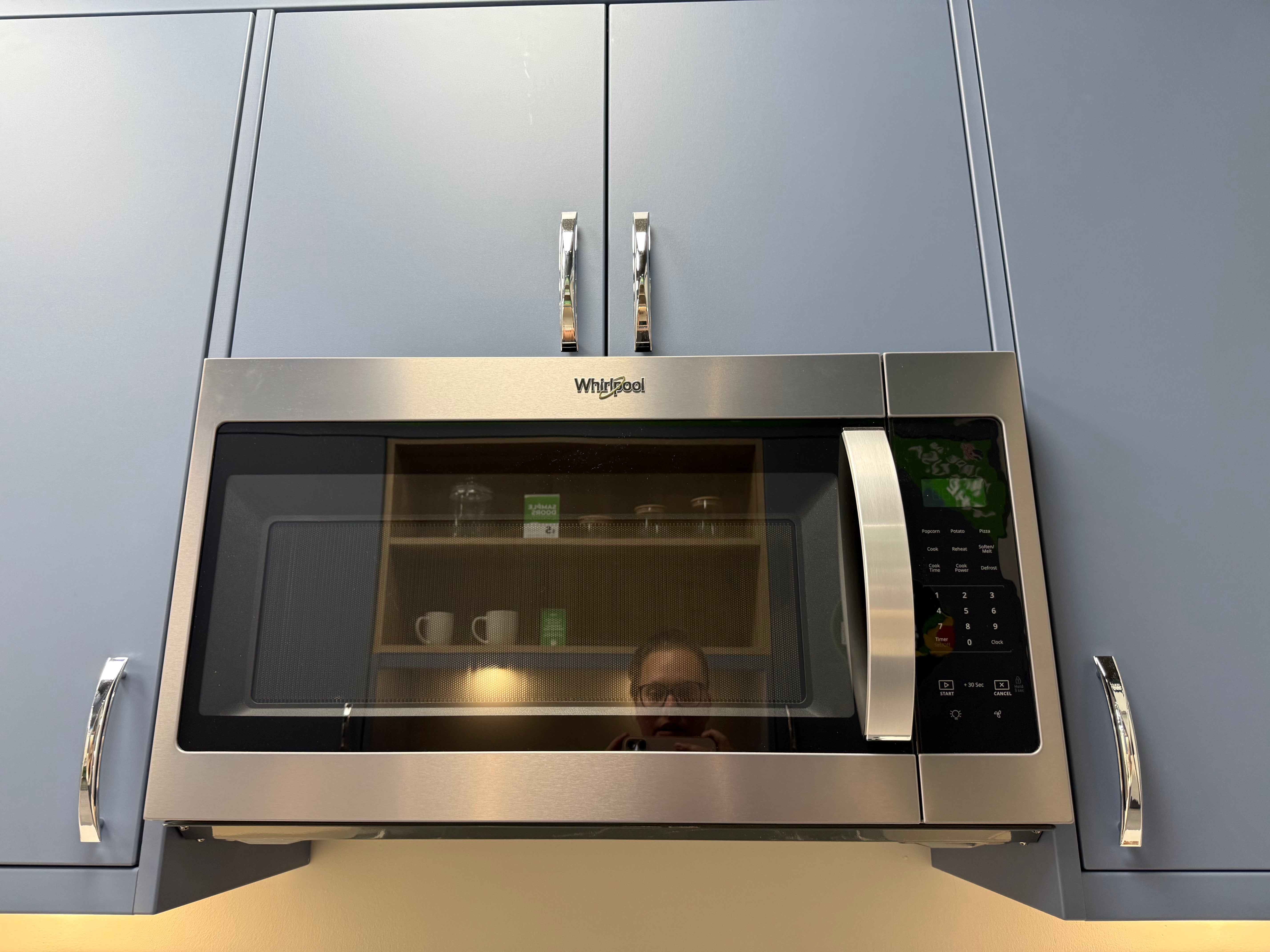 Wren Contour Juratek Matte Smoke Blue Kitchen