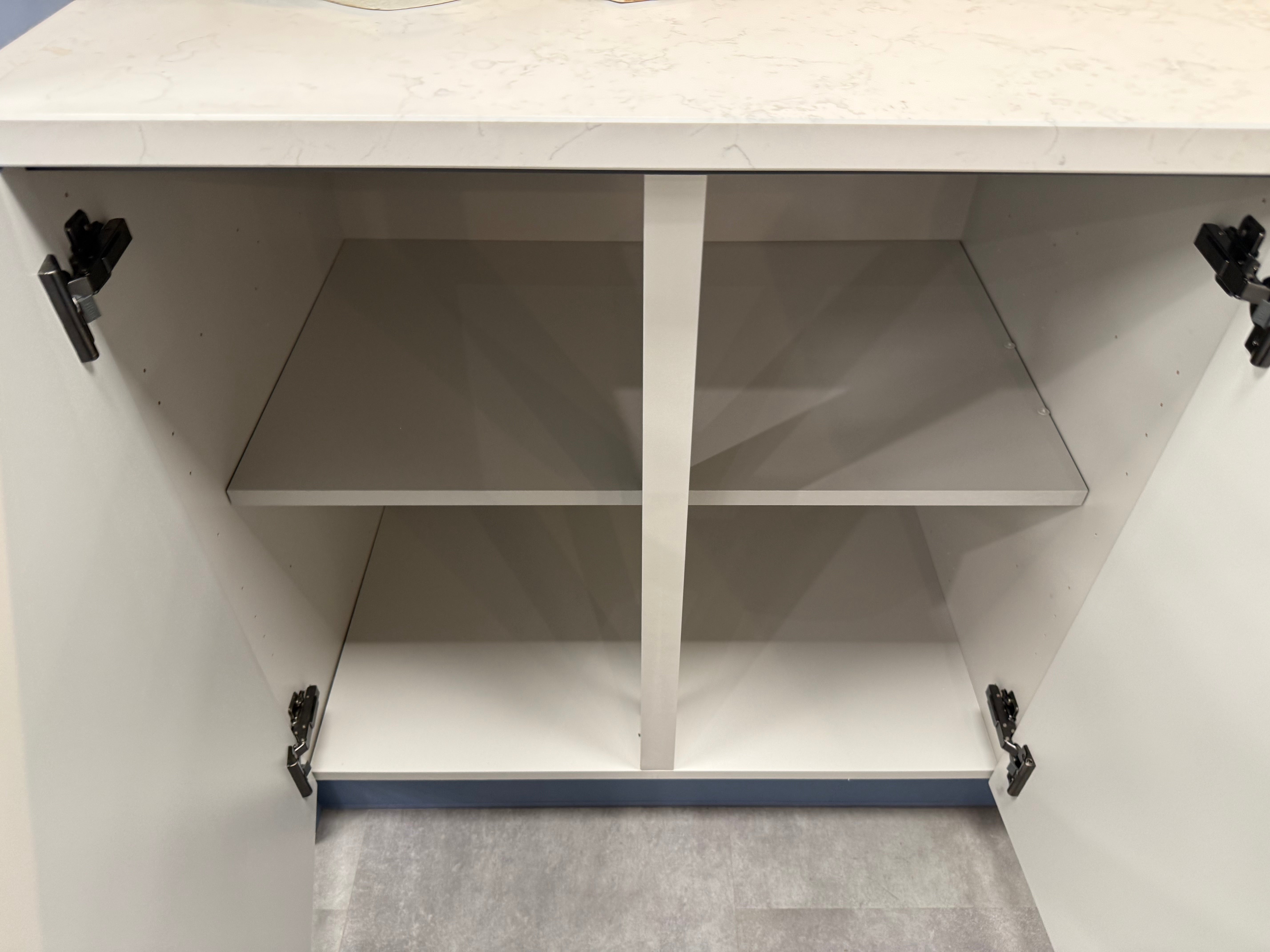 Wren Contour Juratek Matte Smoke Blue Kitchen