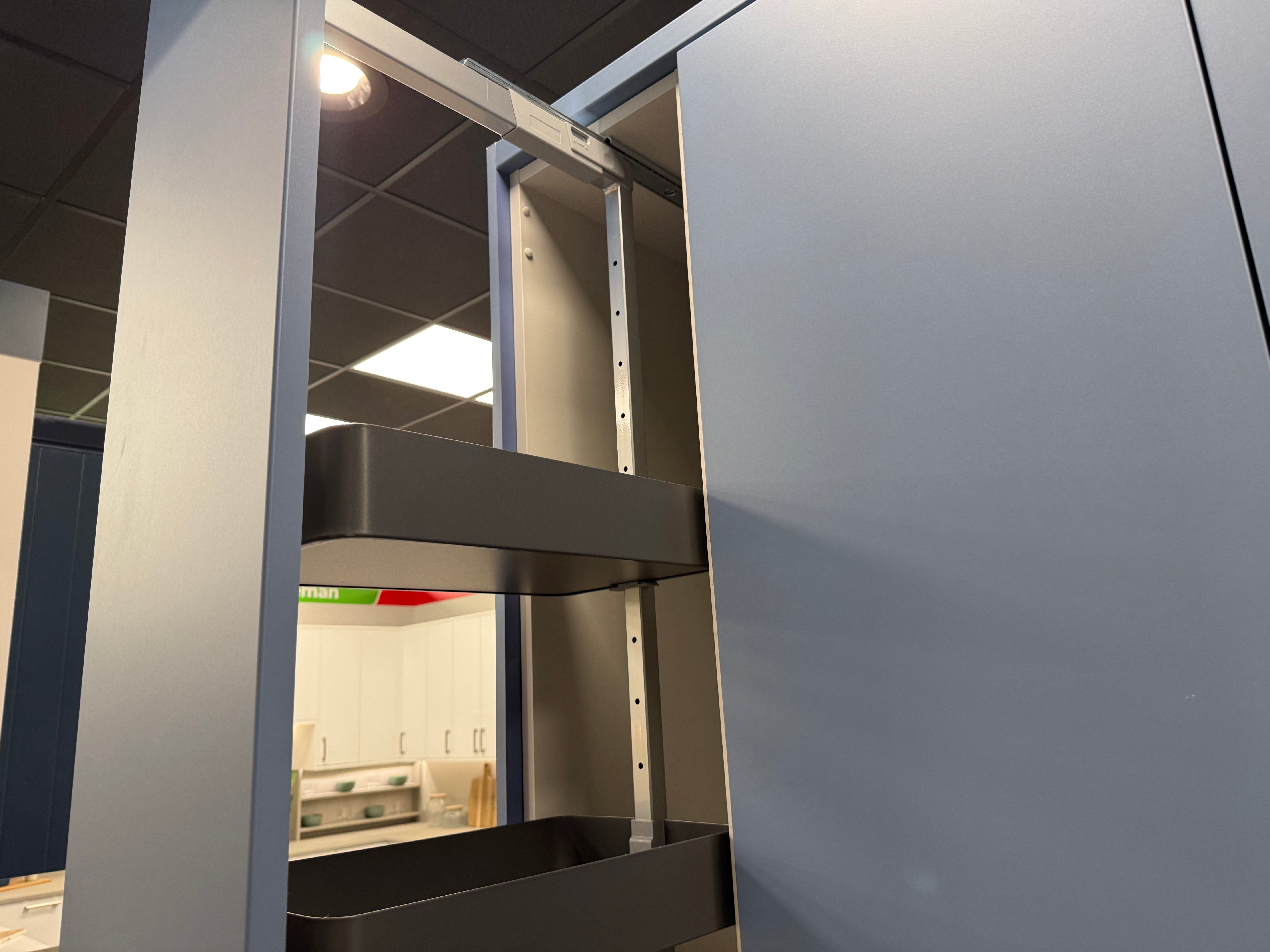 Wren Contour Juratek Matte Smoke Blue Kitchen