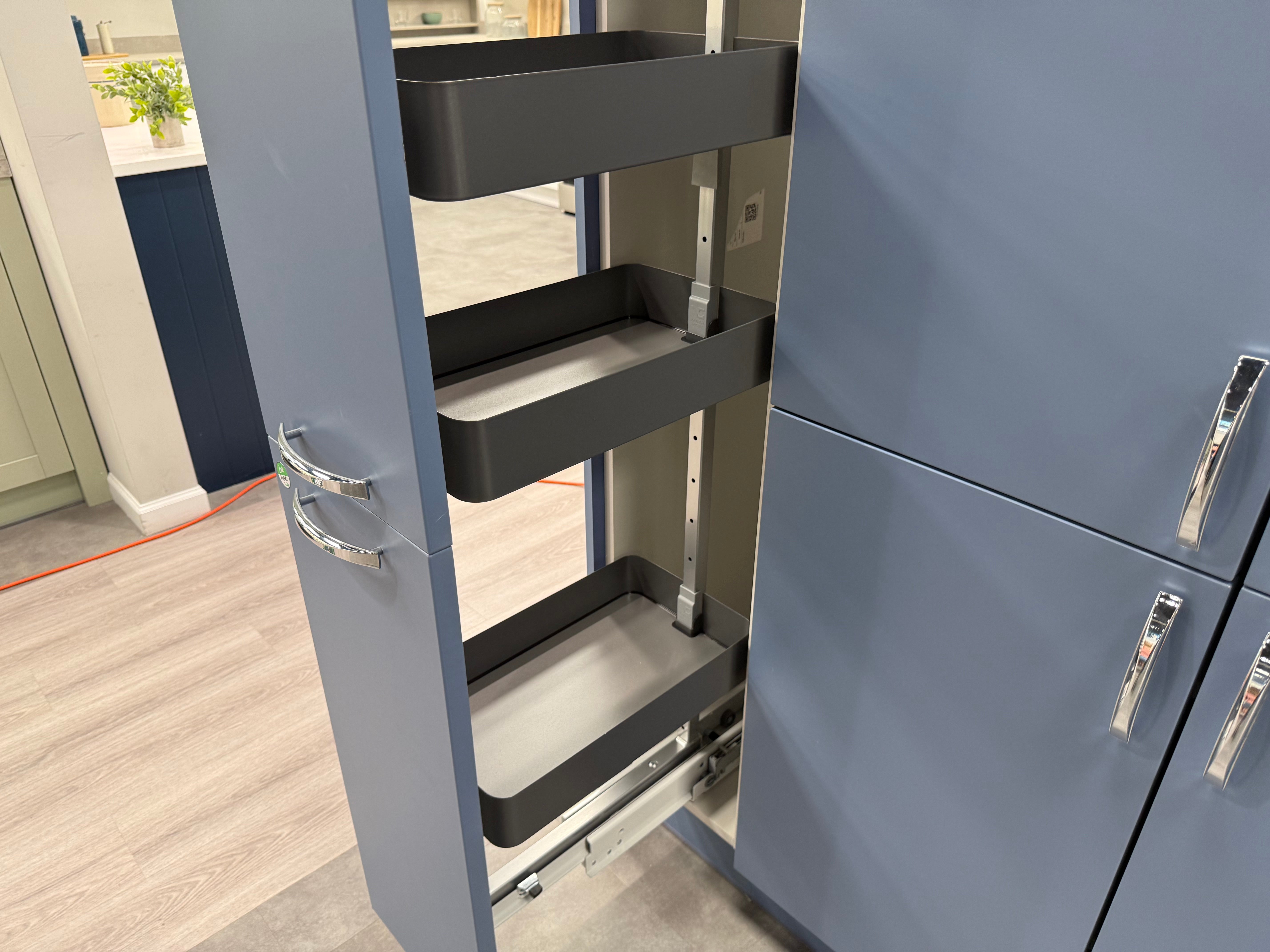 Wren Contour Juratek Matte Smoke Blue Kitchen