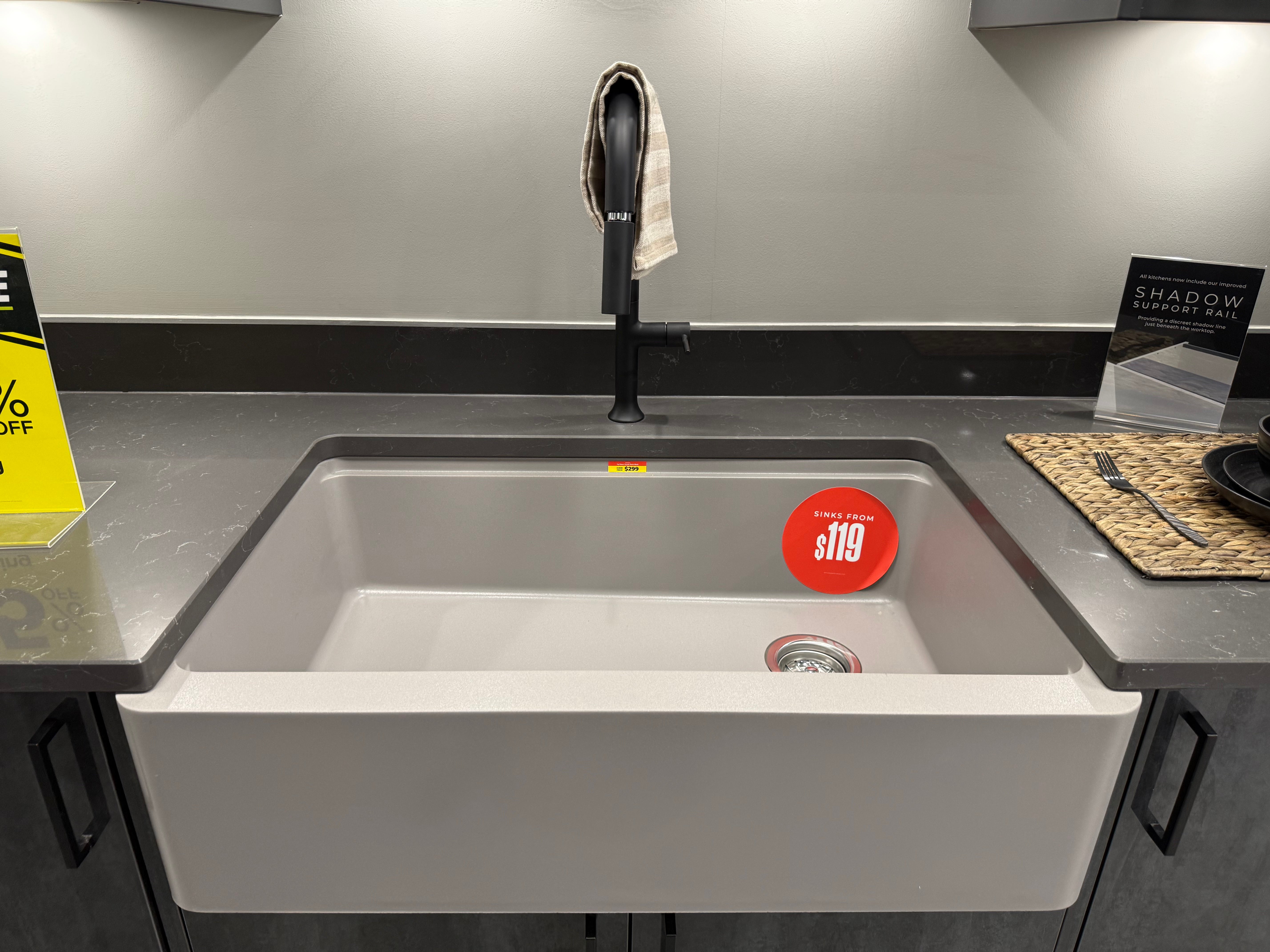 Wren Elements Contour Juratek Metallic Slate Gloss and Pencil Gray Matte Kitchen