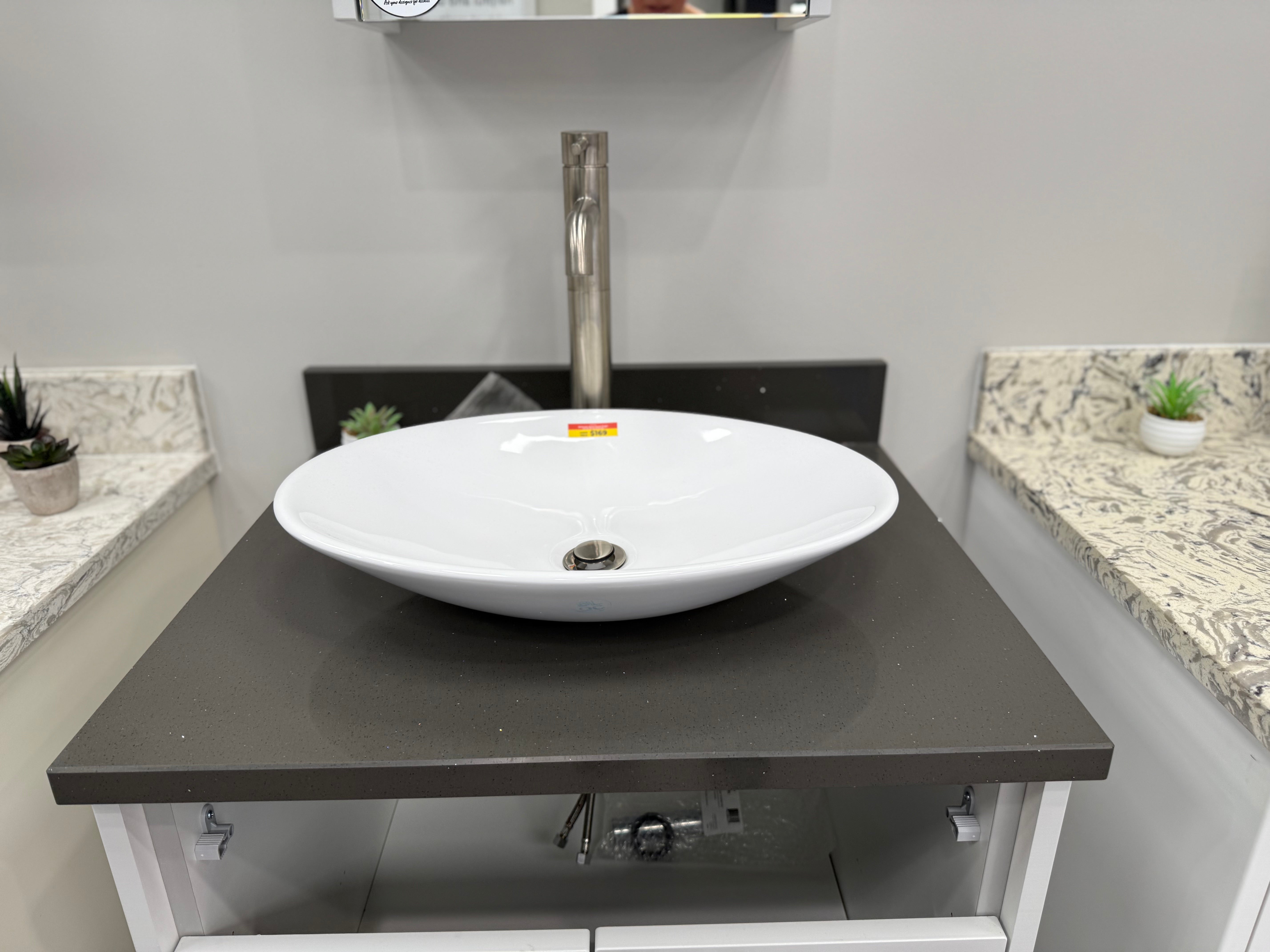 Wren Matte White Shaker Freestanding Single Vanity