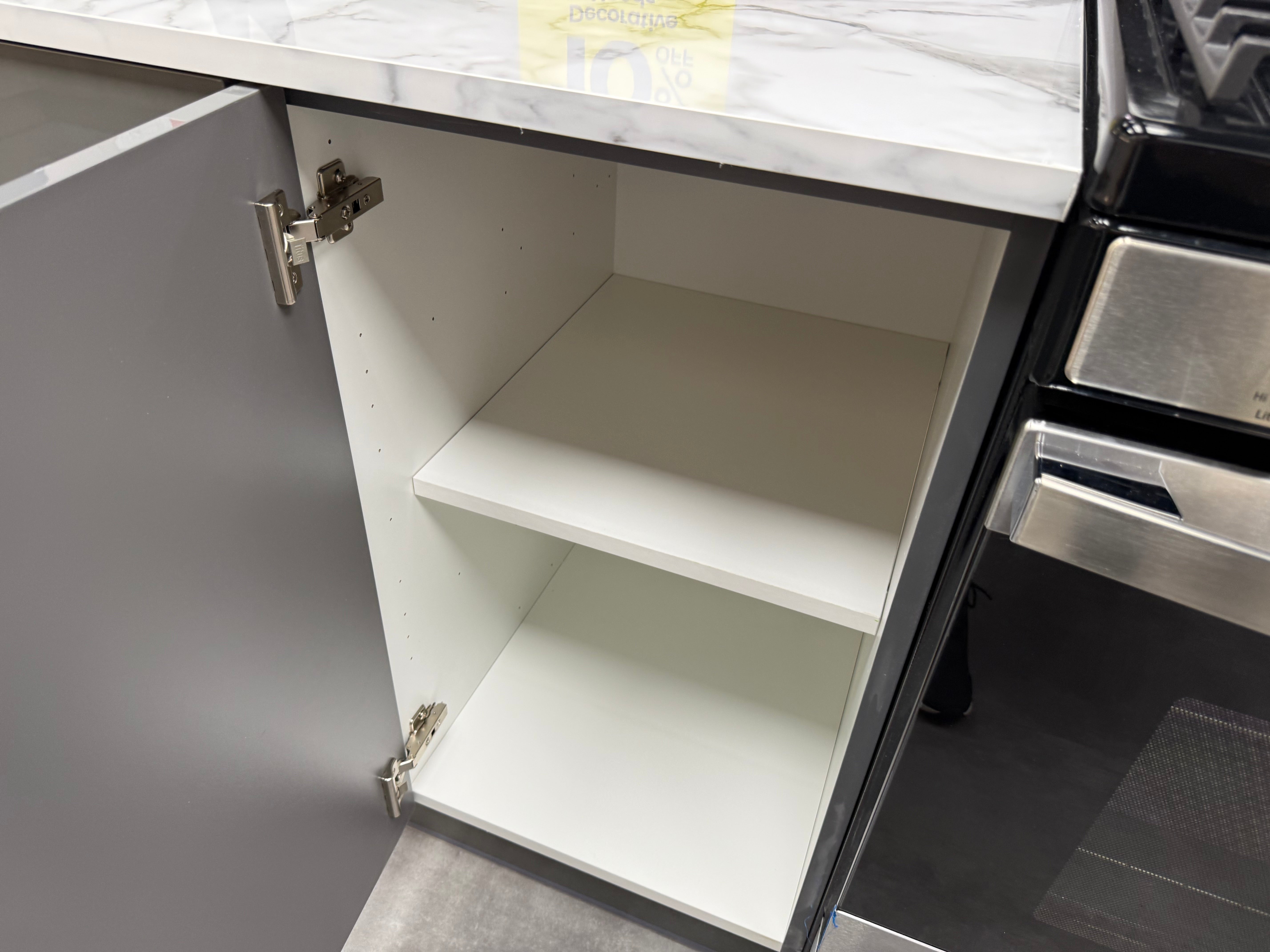 Wren Autograph Lava Gray Gloss Kitchen Wall