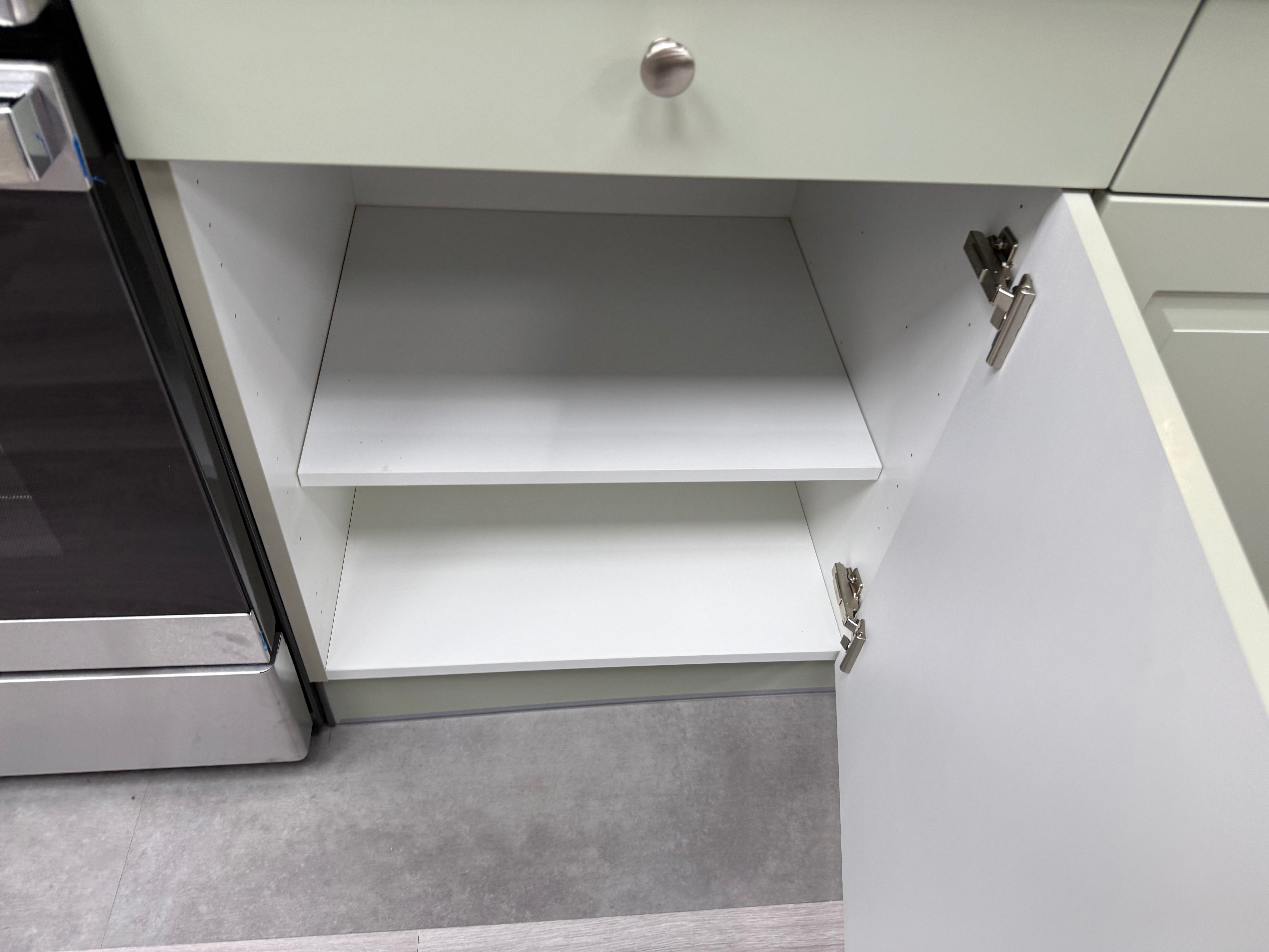 Wren Architect Sage Green Matte Kitchen Wall