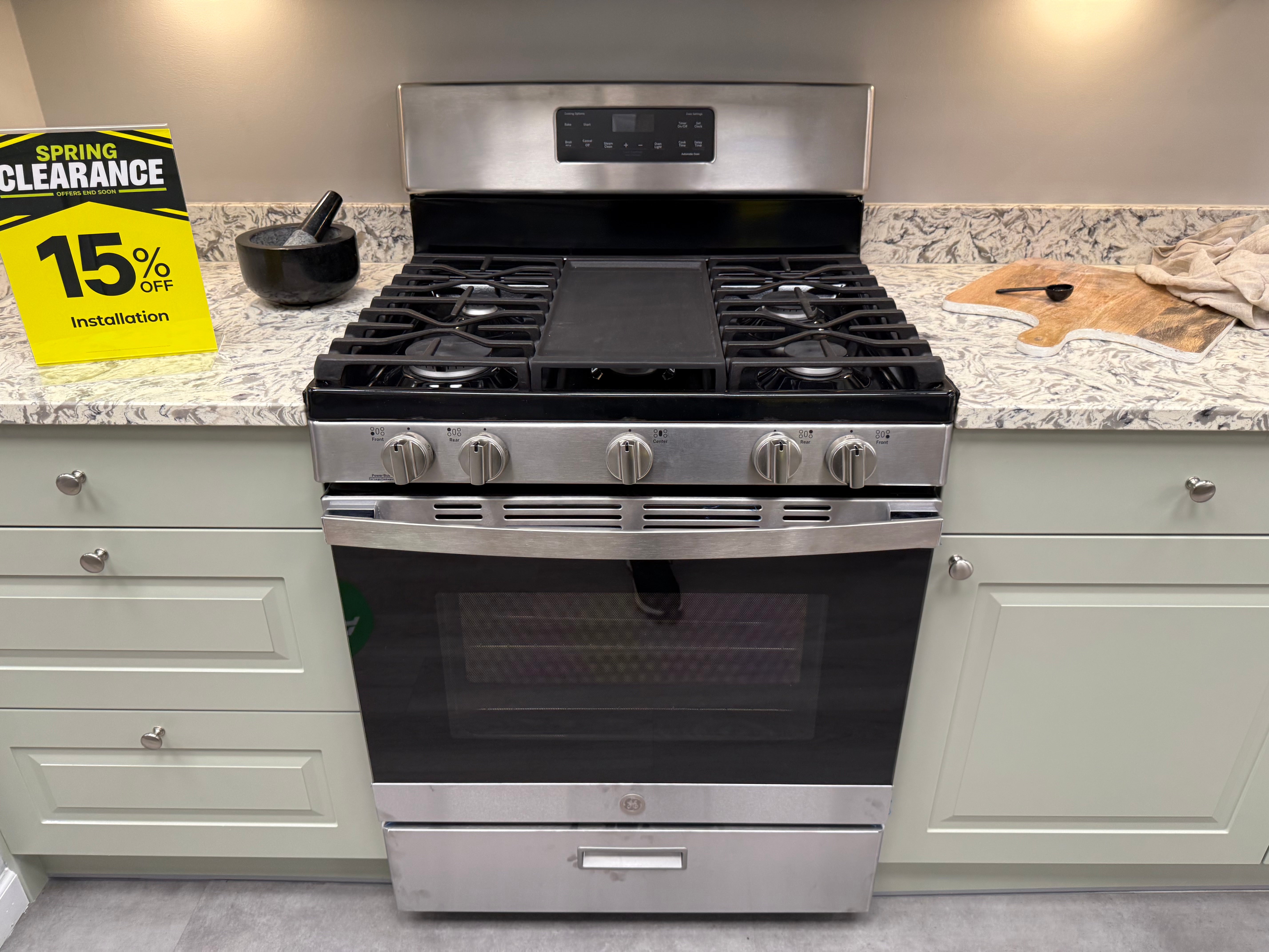Wren Architect Sage Green Matte Kitchen Wall