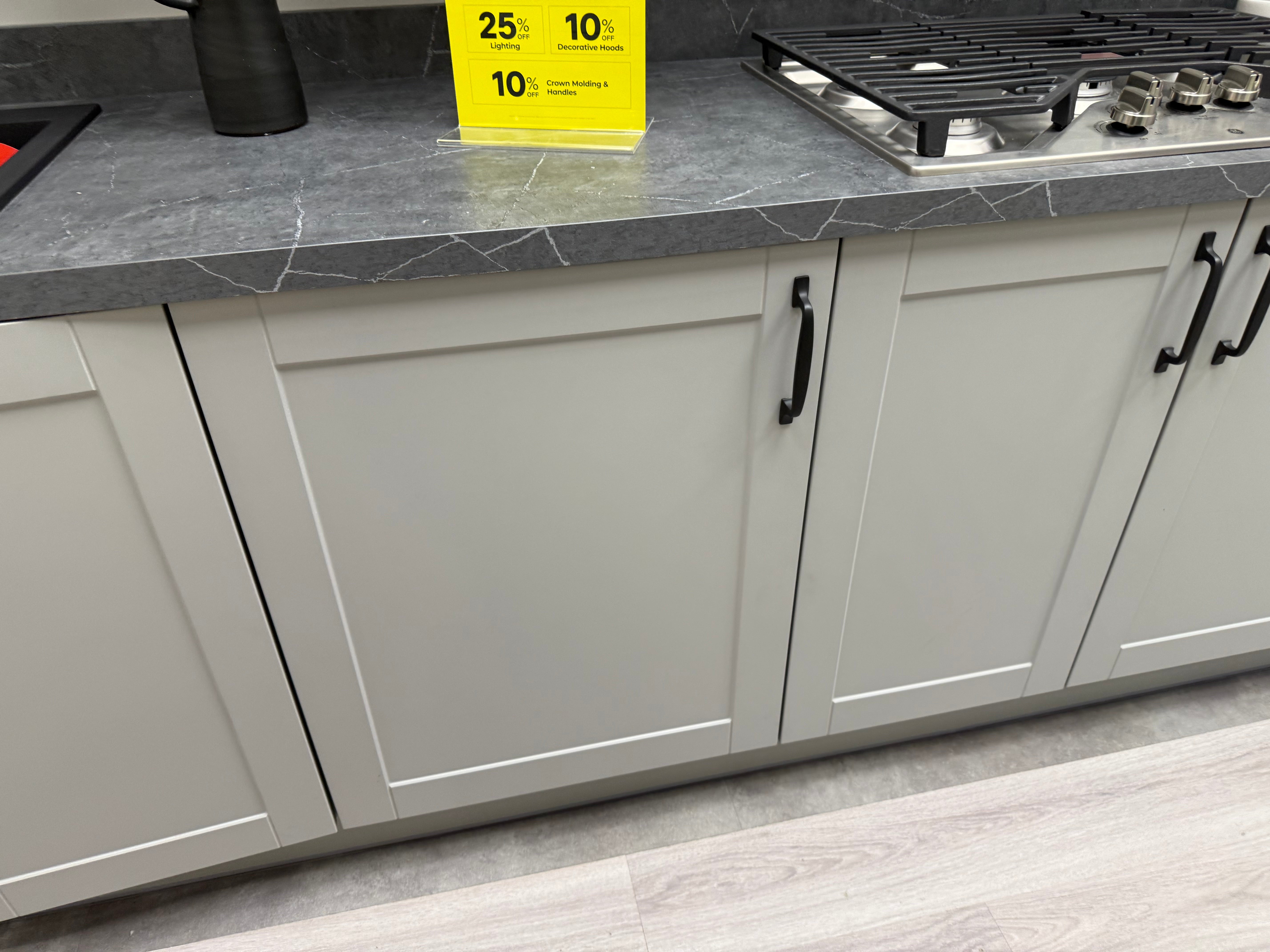 Wren Shaker Classic Juratek Ash Gray Matte Kitchen