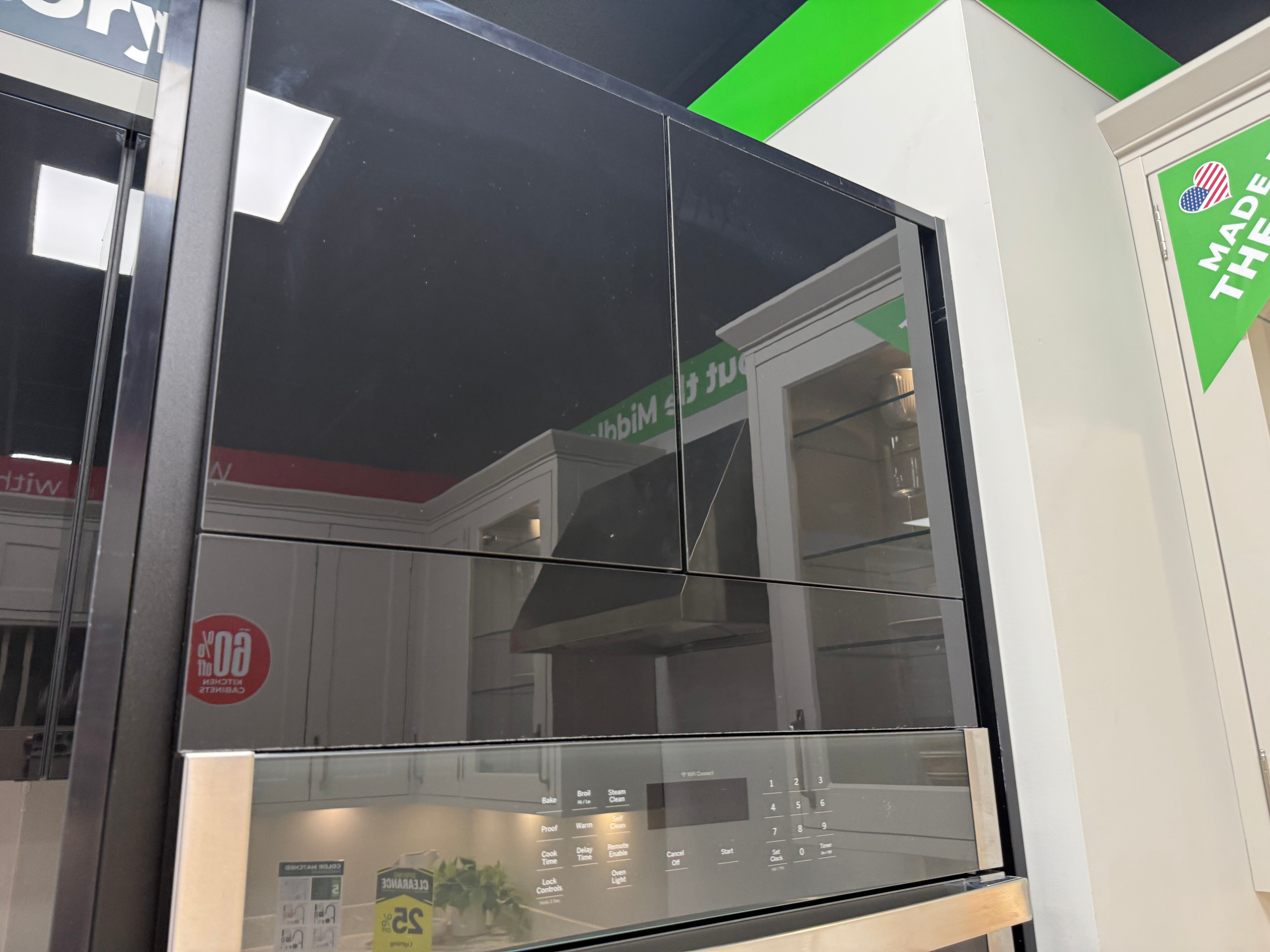 Wren Milano Ultra Nero Gloss Kitchen Wall