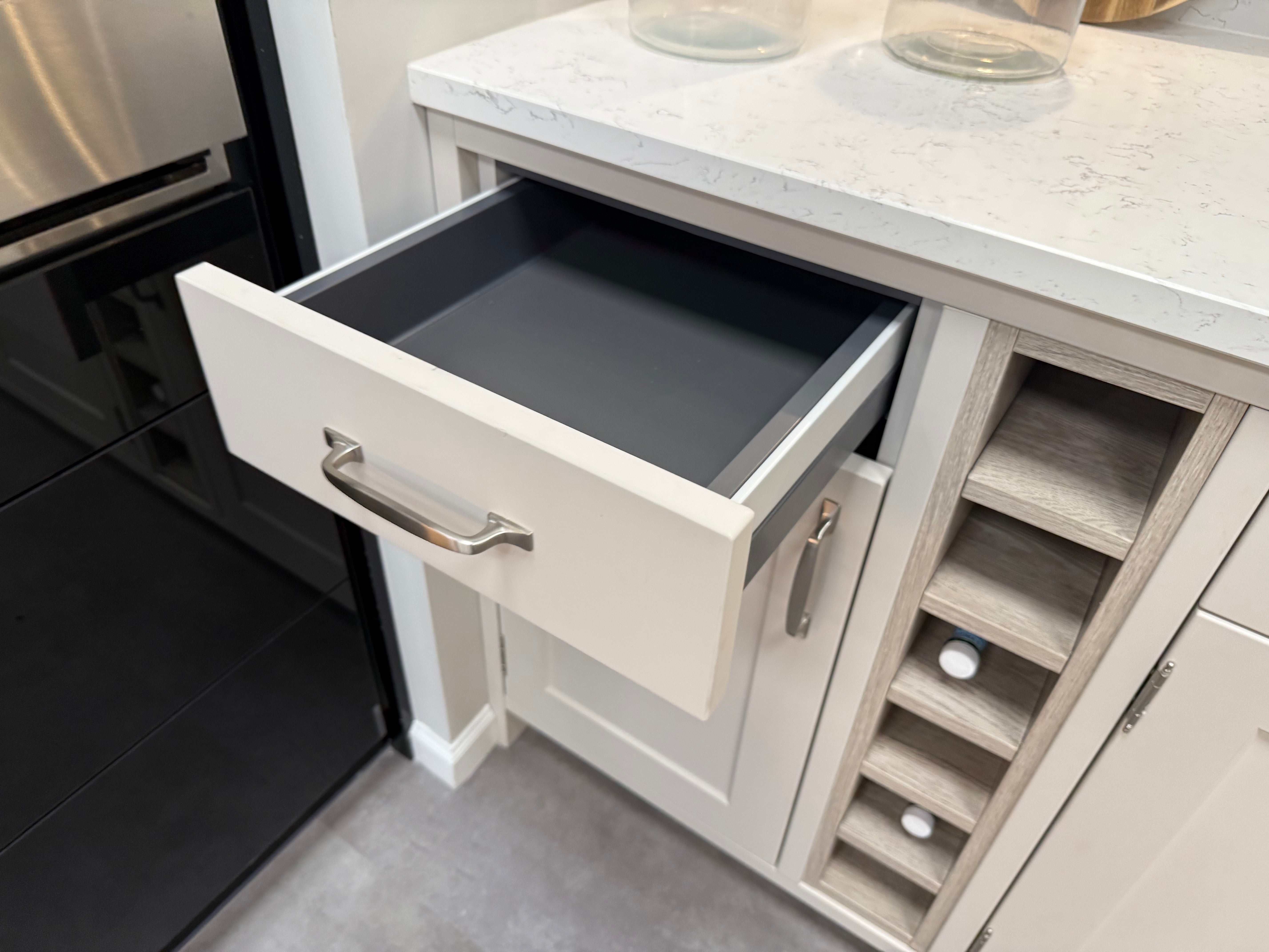 Wren Shaker Chelsea Juratek Mushroom Matte Kitchen