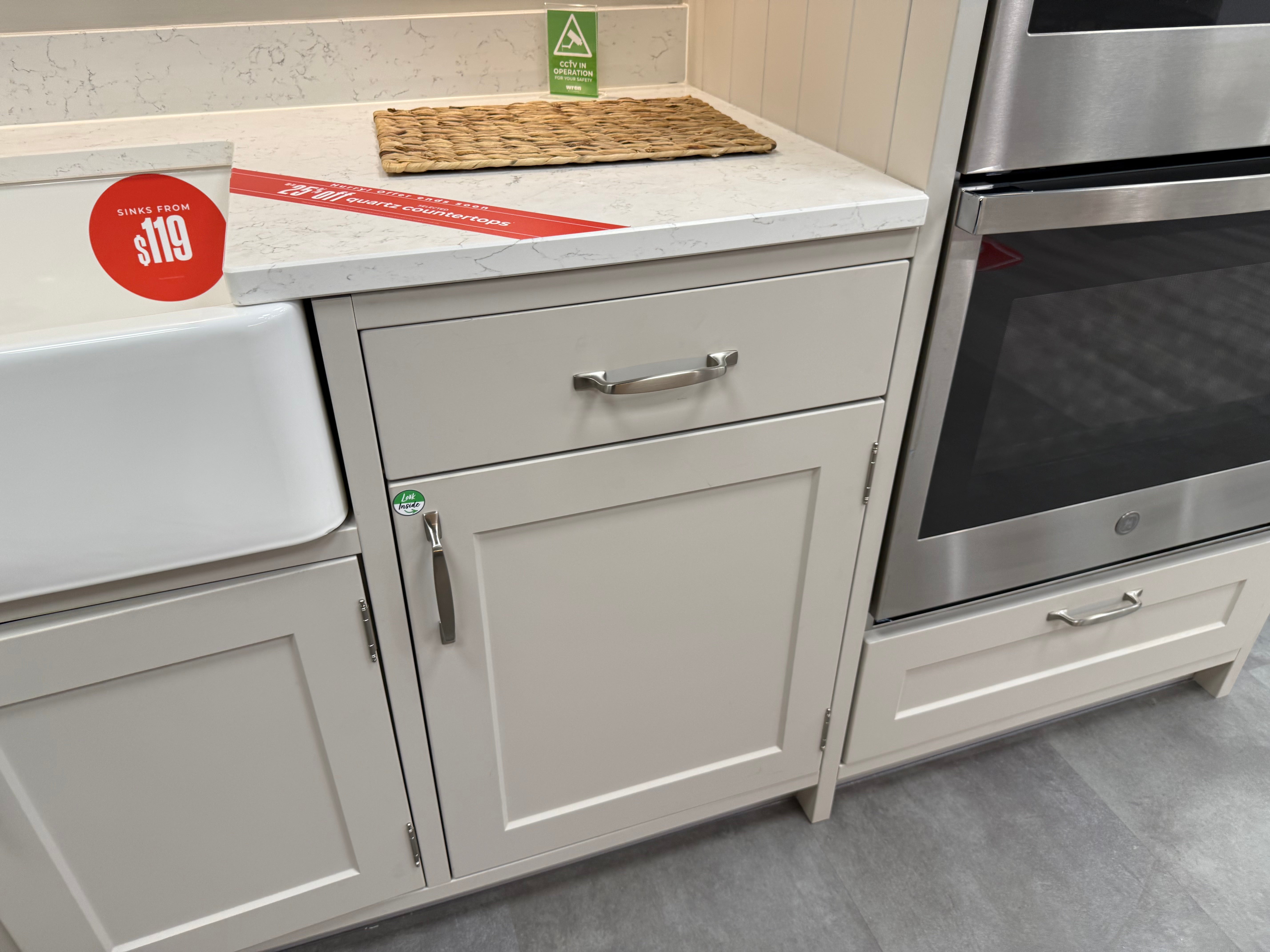 Wren Shaker Chelsea Juratek Mushroom Matte Kitchen