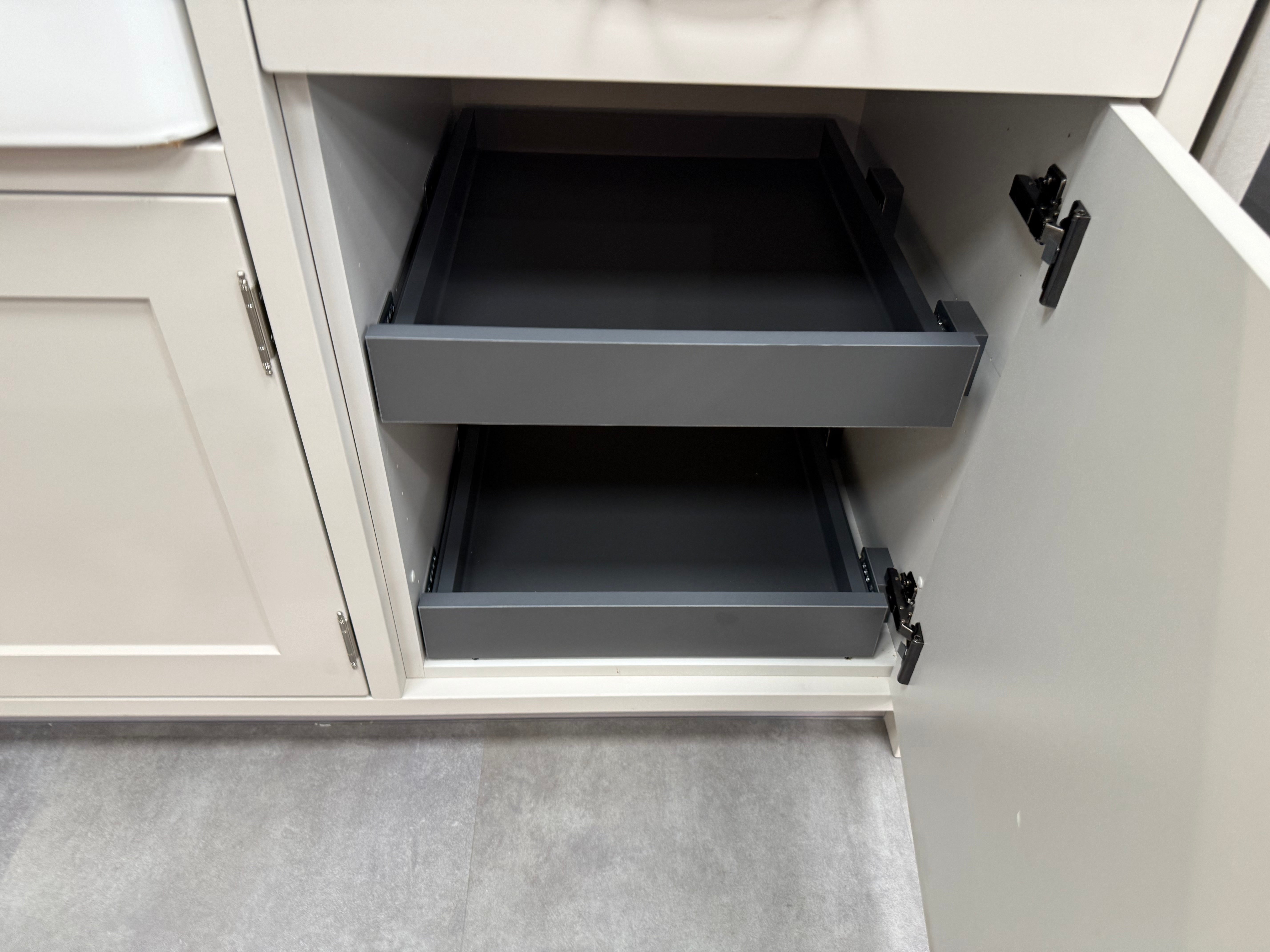 Wren Shaker Chelsea Juratek Mushroom Matte Kitchen