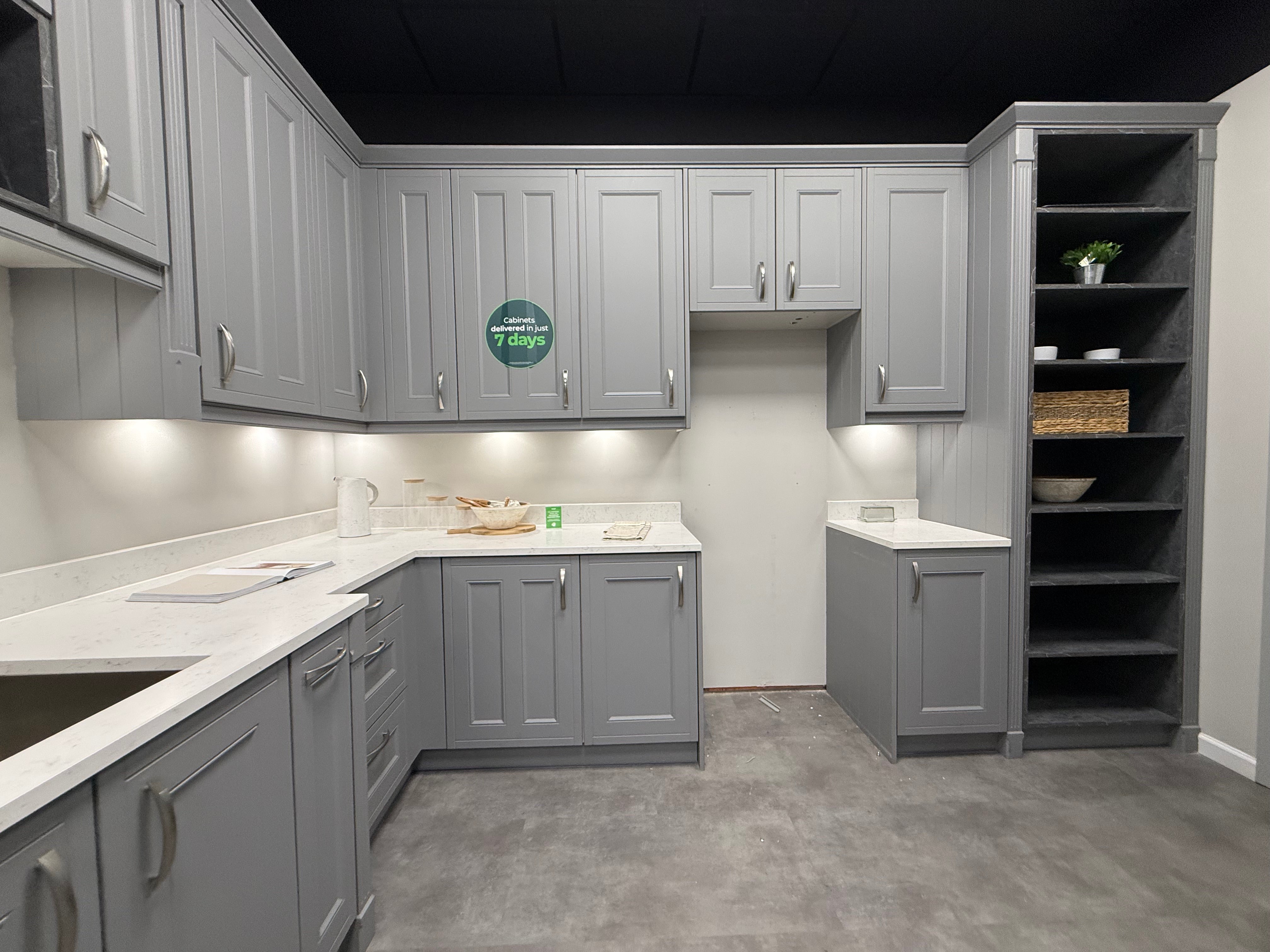 Wren Country Juratek Dove Gray Matte Kitchen