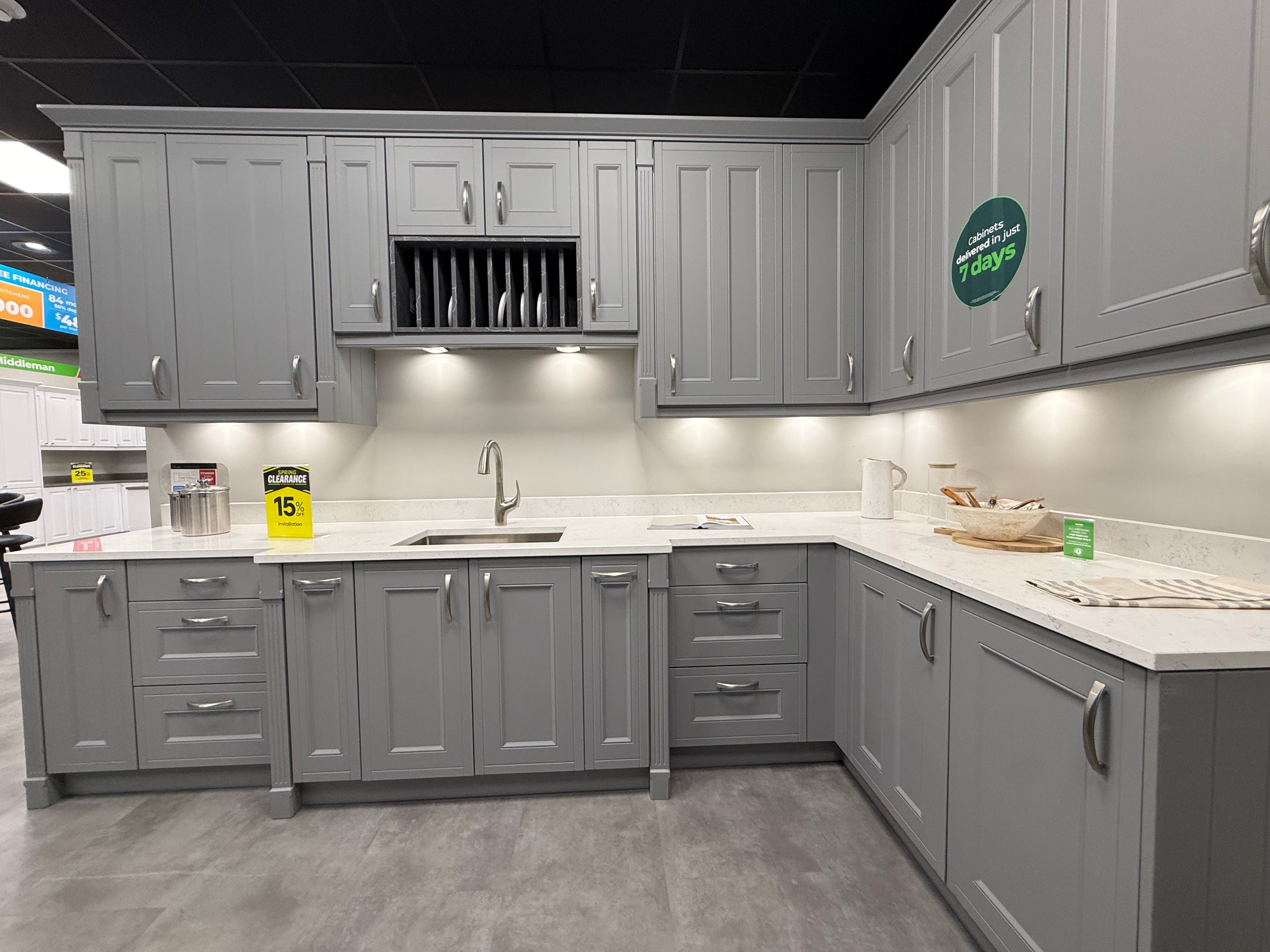 Wren Country Juratek Dove Gray Matte Kitchen