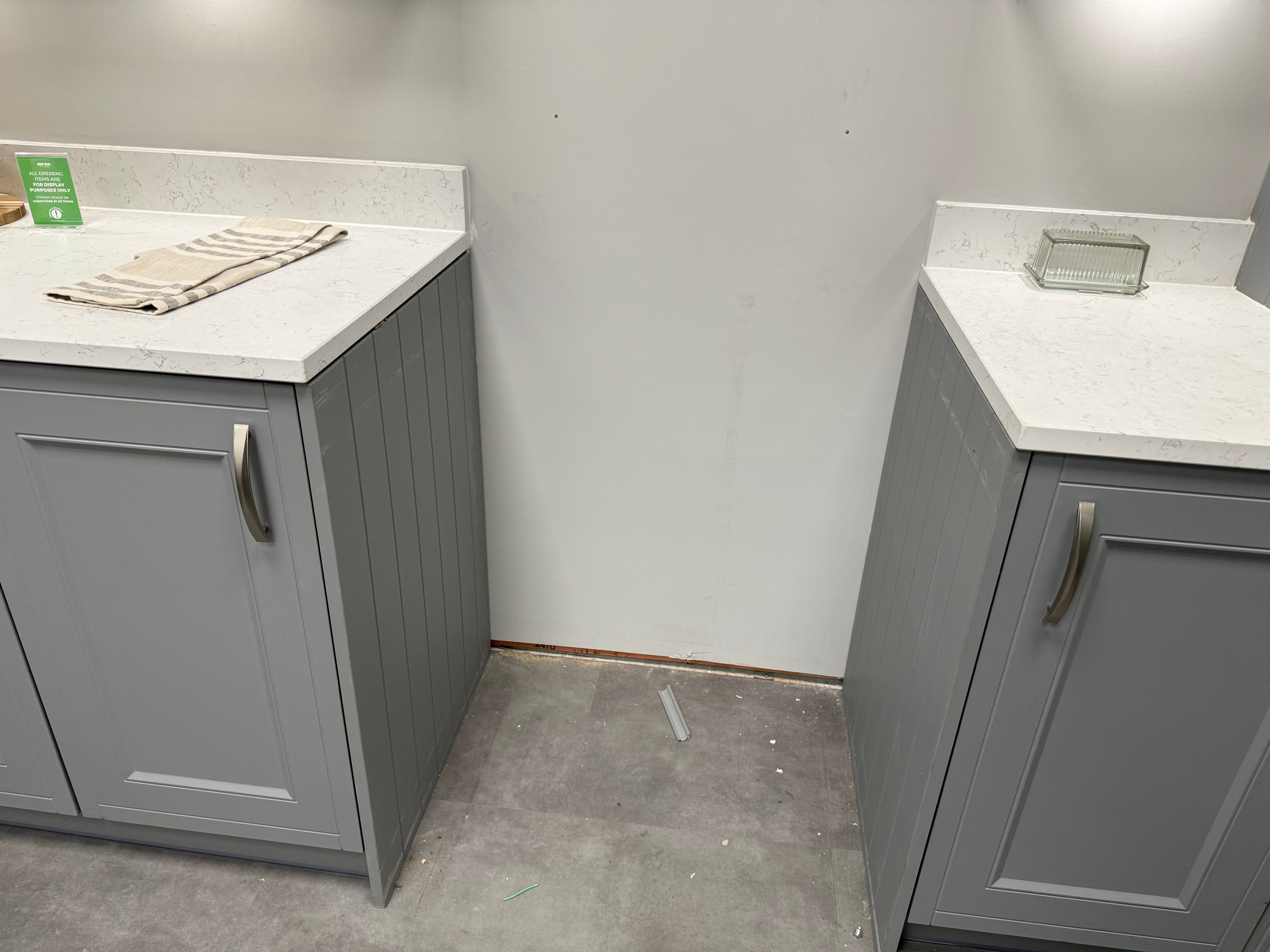 Wren Country Juratek Dove Gray Matte Kitchen