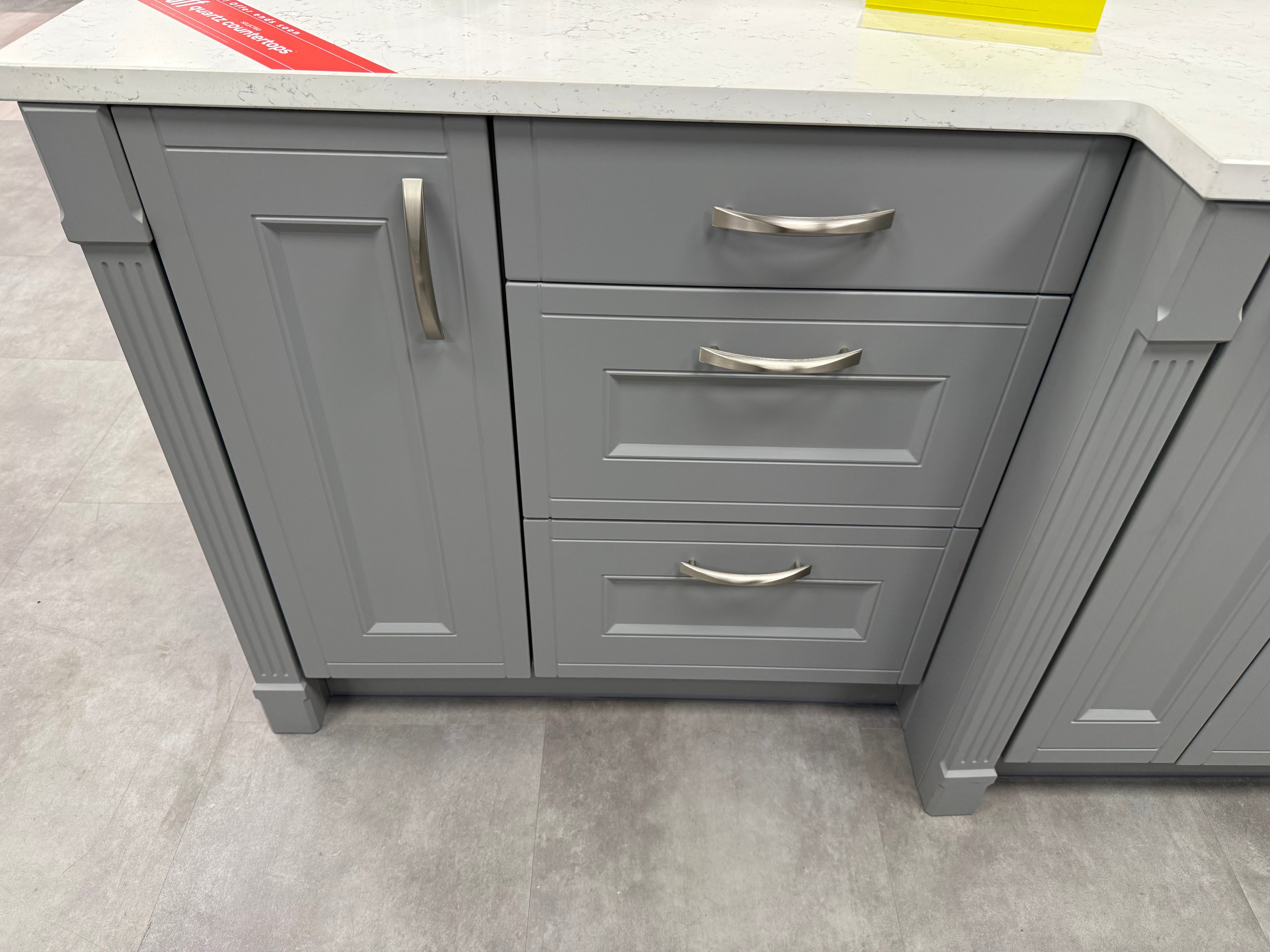 Wren Country Juratek Dove Gray Matte Kitchen