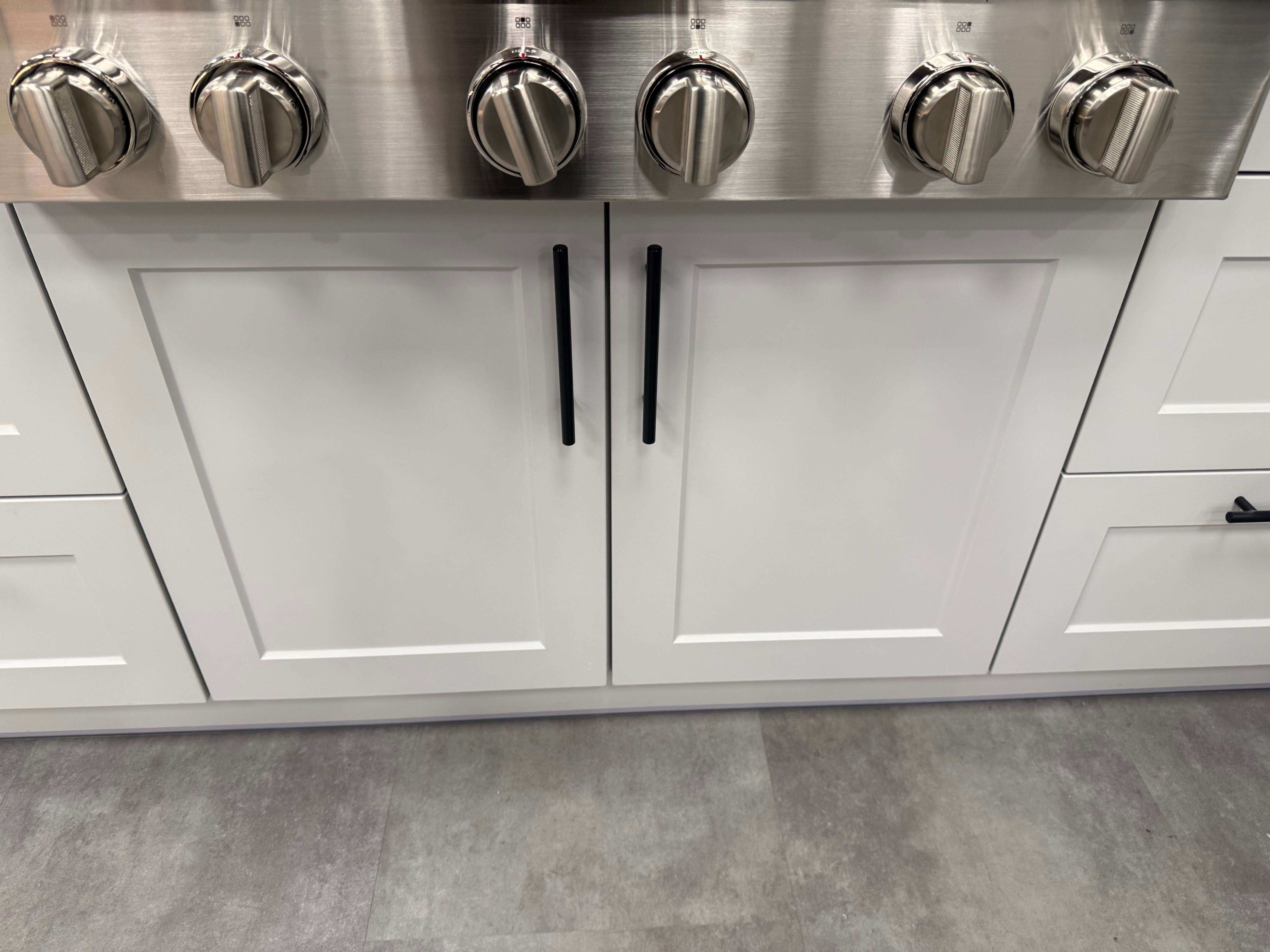 Wren Shaker Chelsea Juratek Pebble Gray Matte Kitchen
