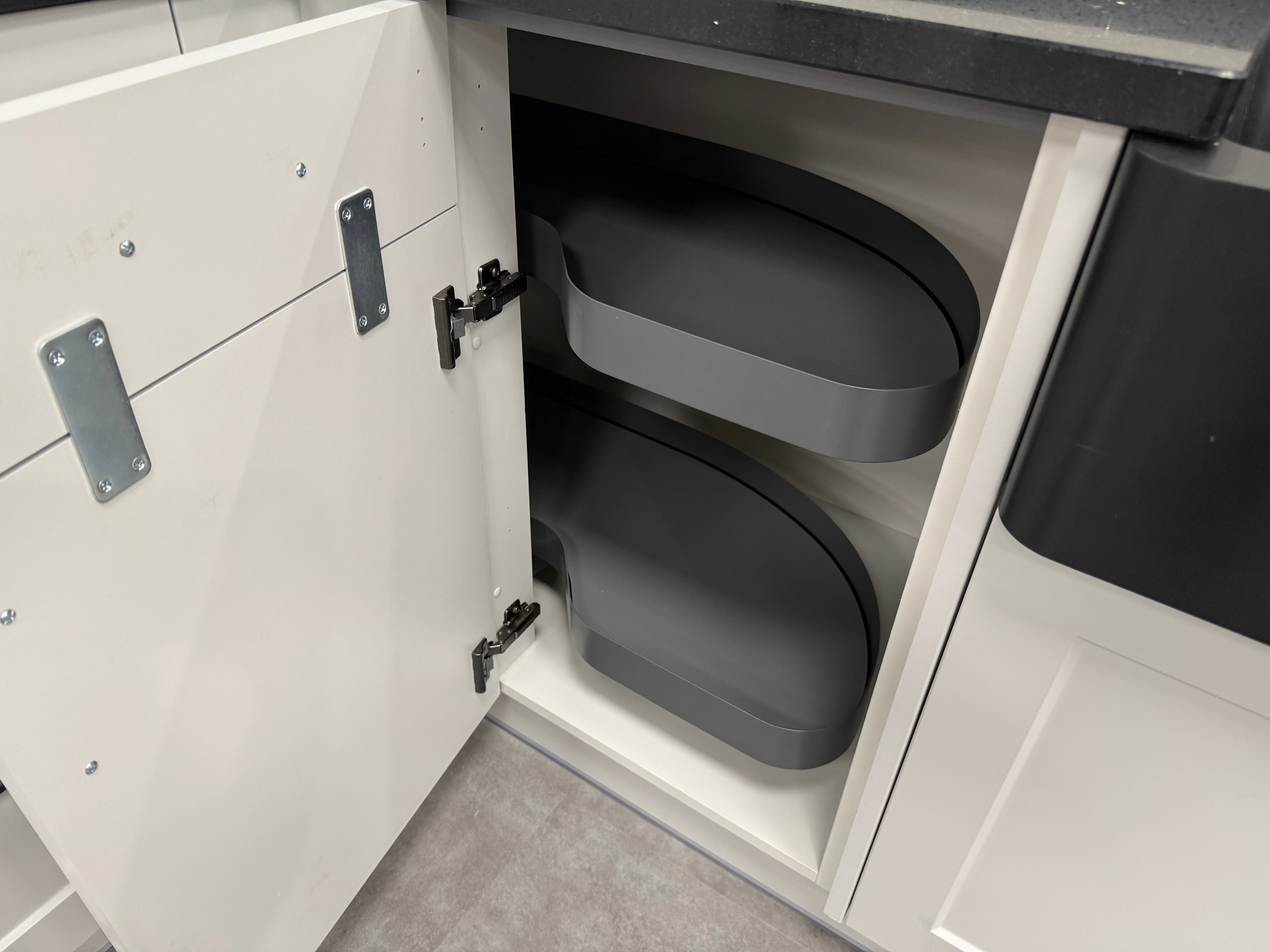 Wren Shaker Chelsea Juratek Pebble Gray Matte Kitchen