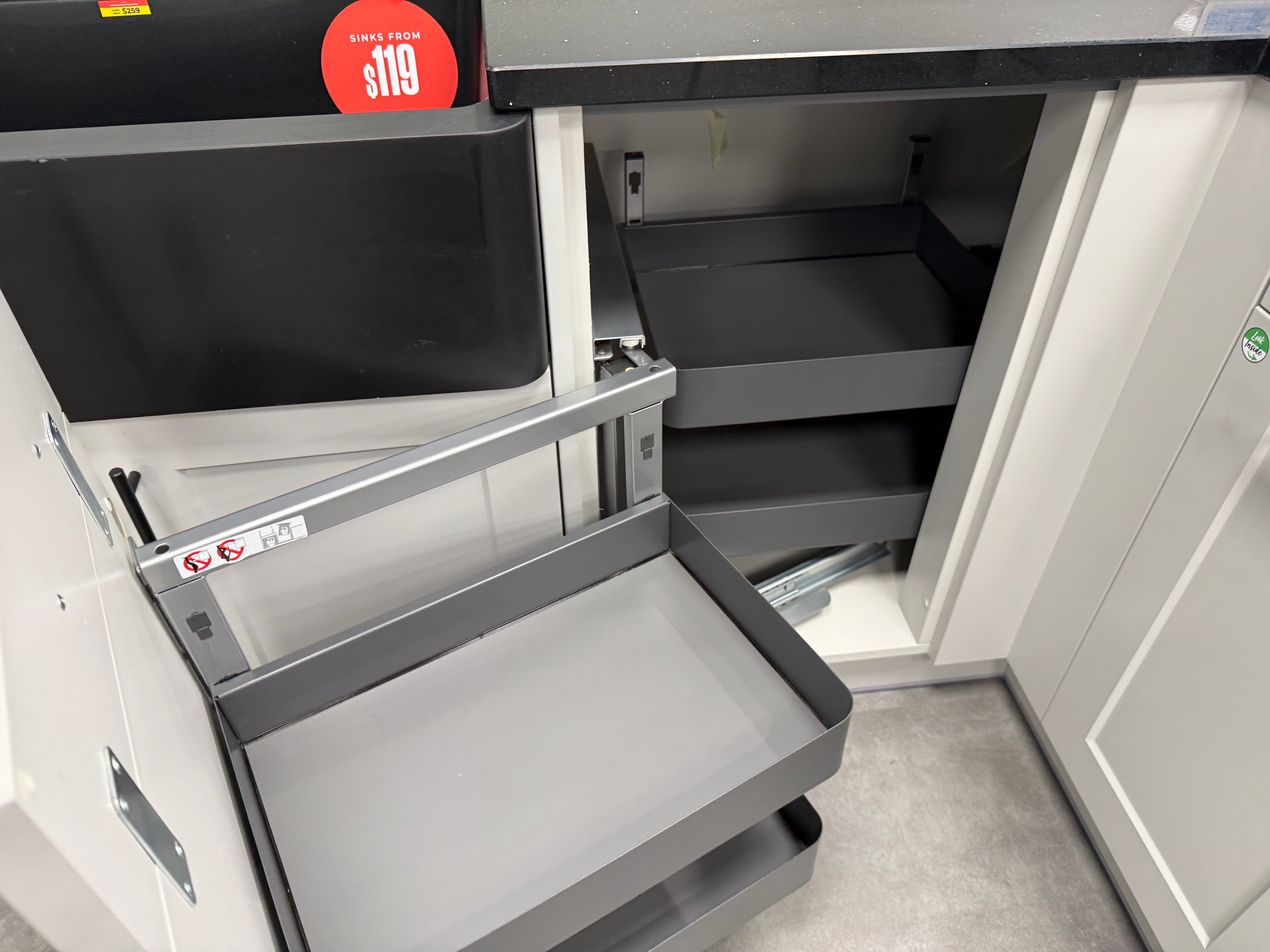 Wren Shaker Chelsea Juratek Pebble Gray Matte Kitchen
