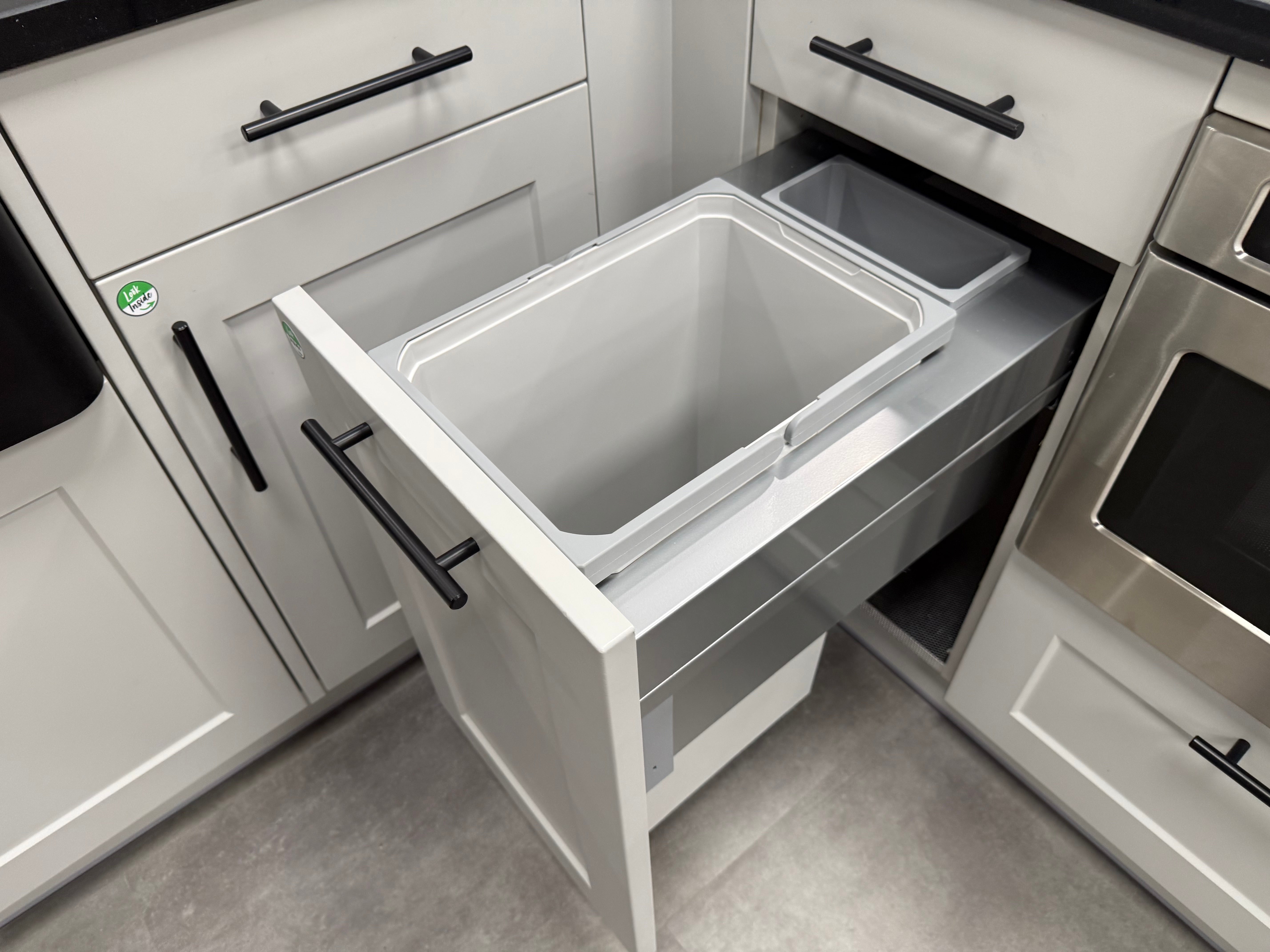 Wren Shaker Chelsea Juratek Pebble Gray Matte Kitchen