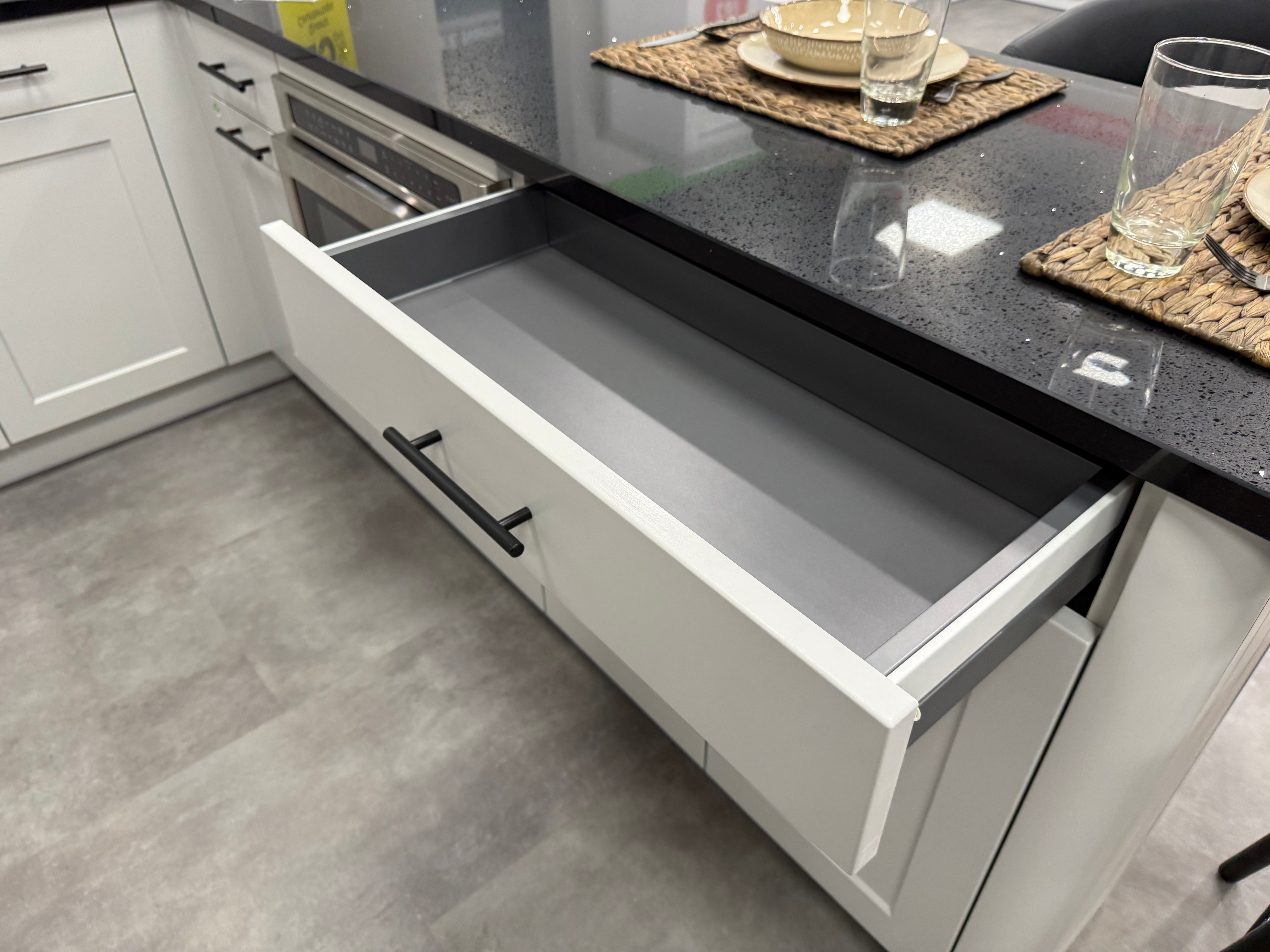 Wren Shaker Chelsea Juratek Pebble Gray Matte Kitchen
