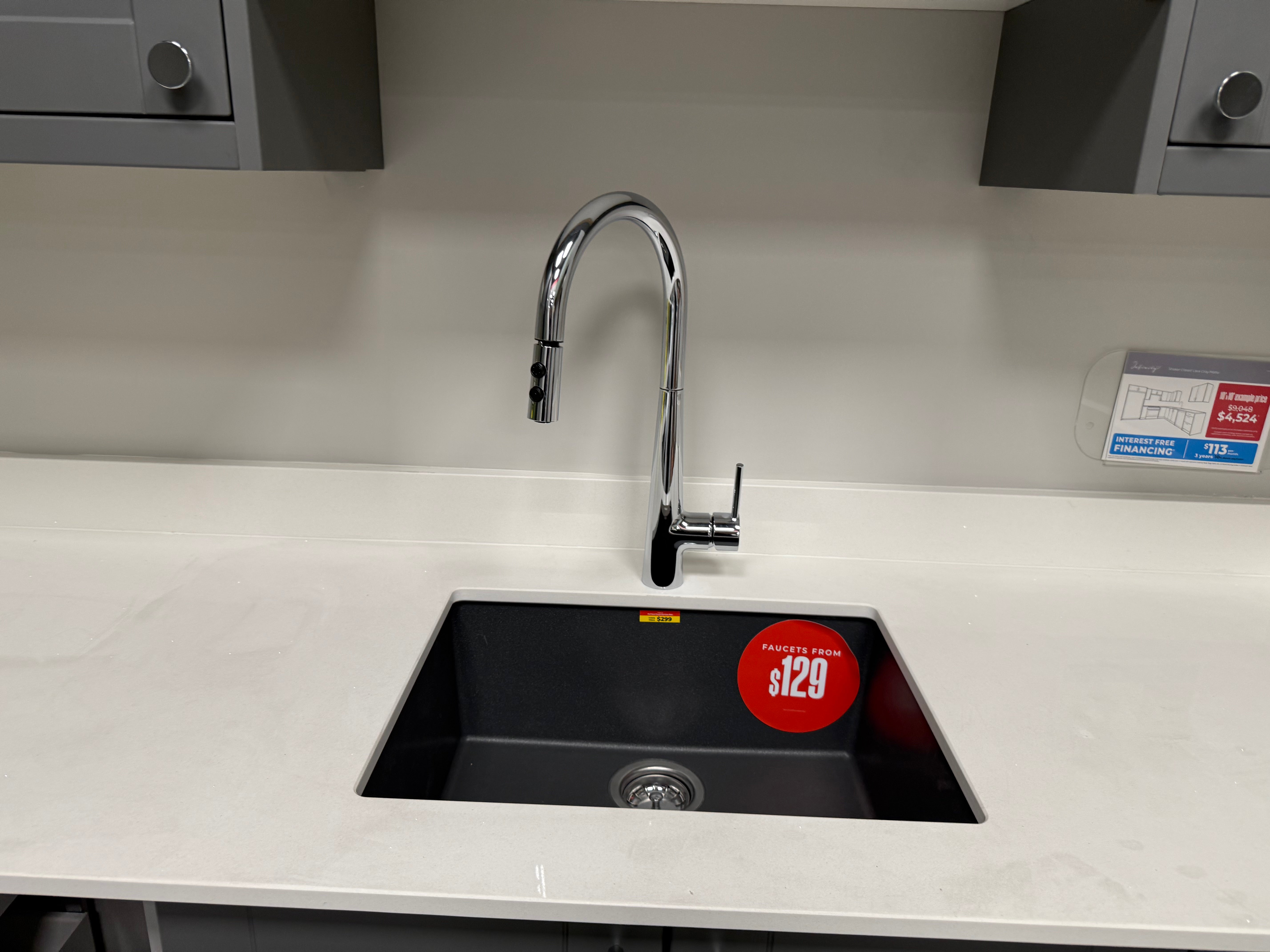 Wren Shaker Classic Lava Gray Matte Laundry Room