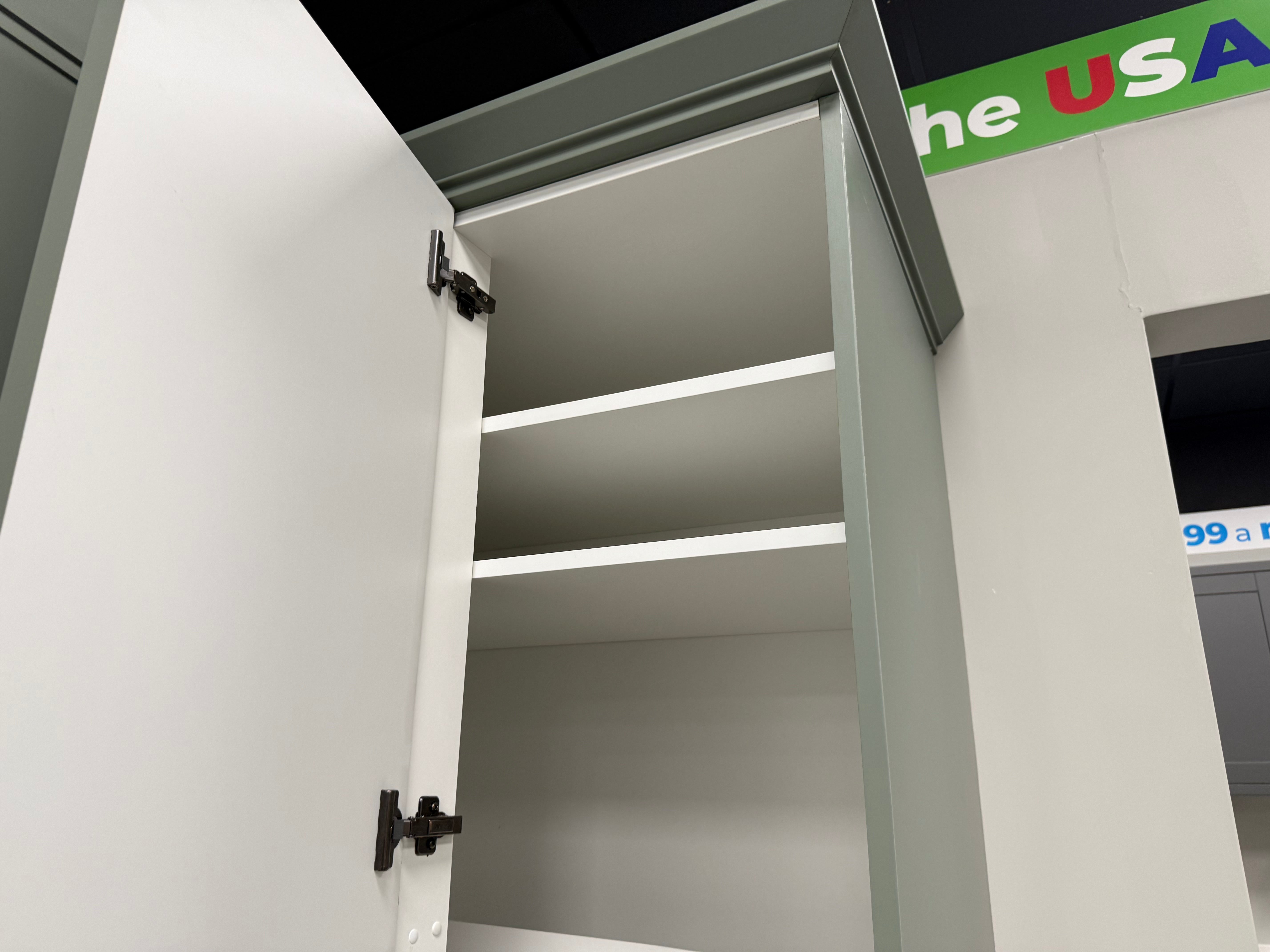 Wren Shaker Denver Juratek Matte Green Moss Kitchen