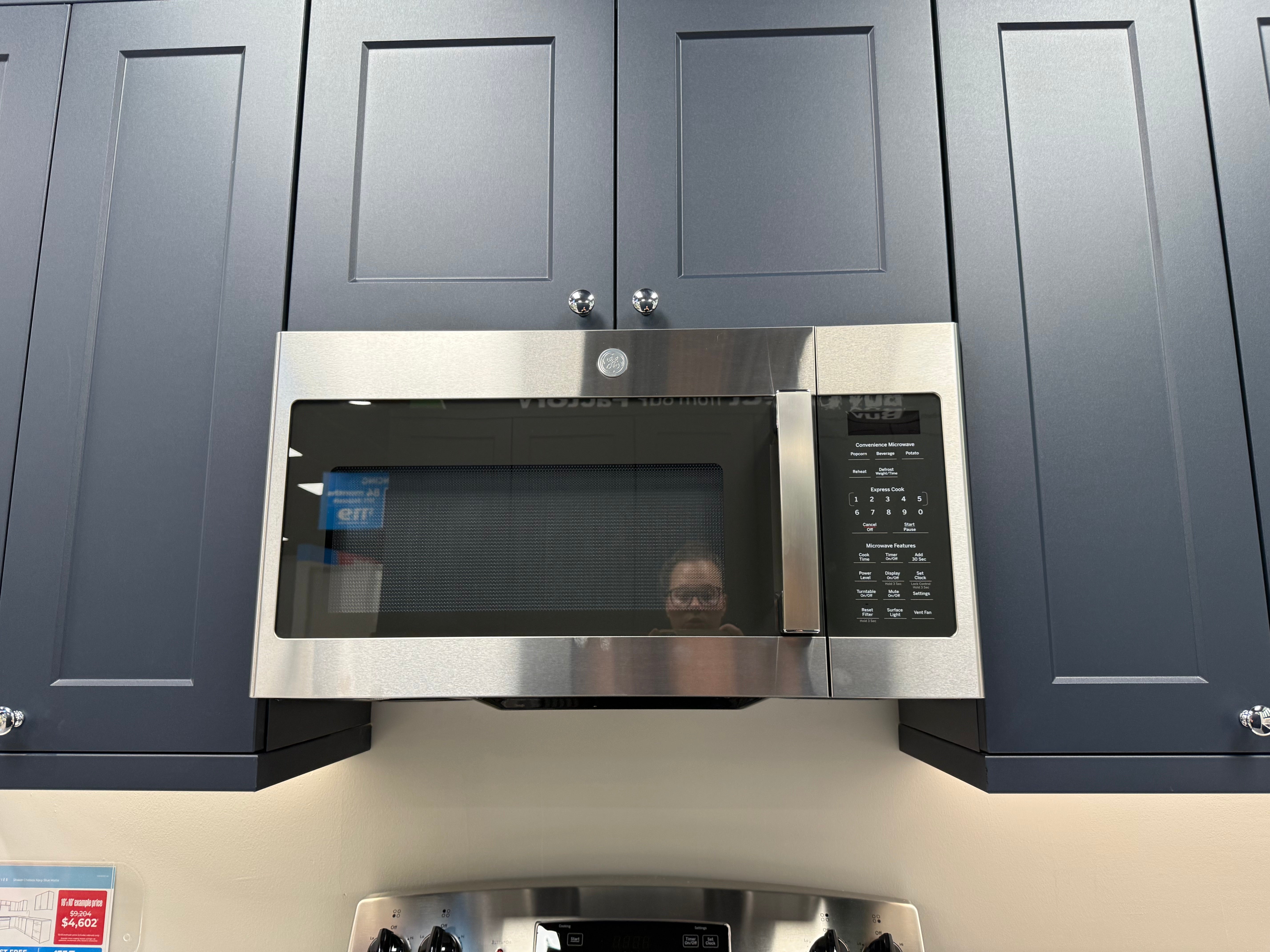Wren Shaker Chelsea Navy Blue Matte Kitchen